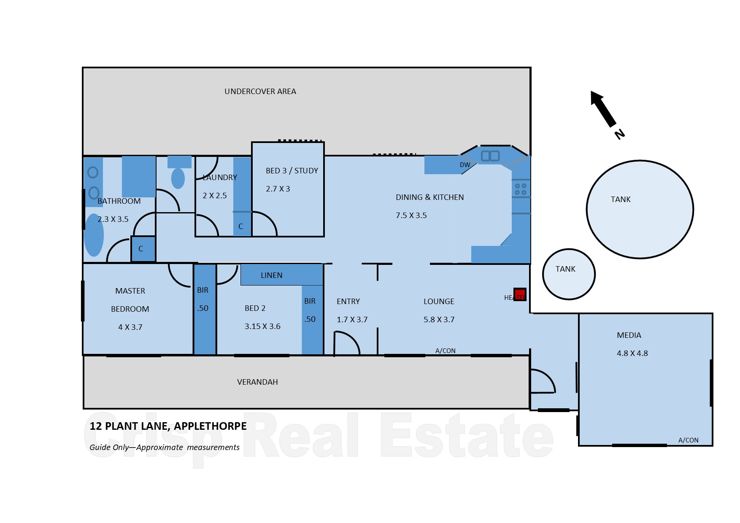 3-bedroom house at 12 Plant Lane, Applethorpe, QLD 4378, Southern Downs, Queensland