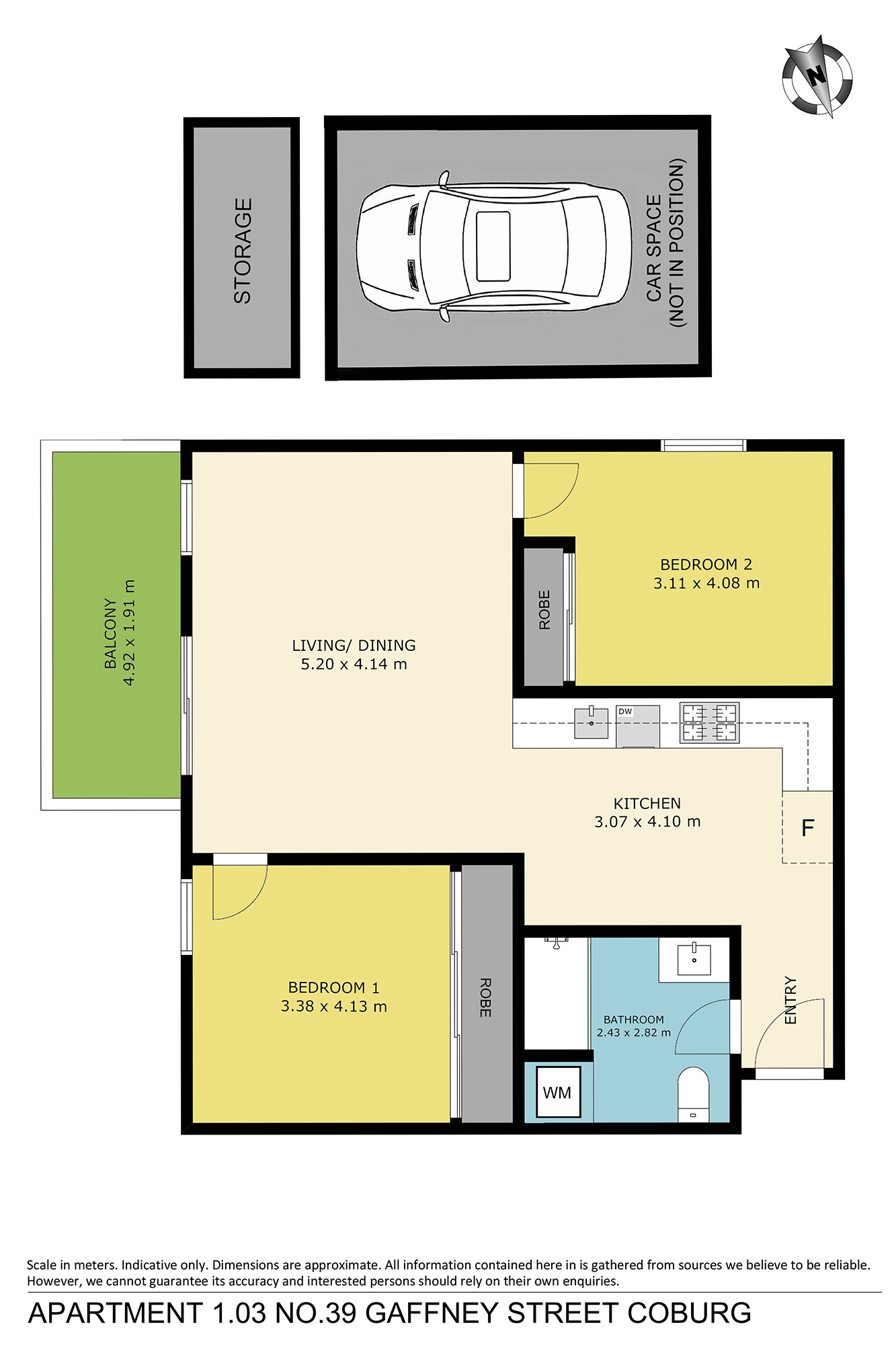 2-bedroom unit at 103/39 Gaffney Street, Coburg North, Vic, 3058, Merri-Bek, Victoria