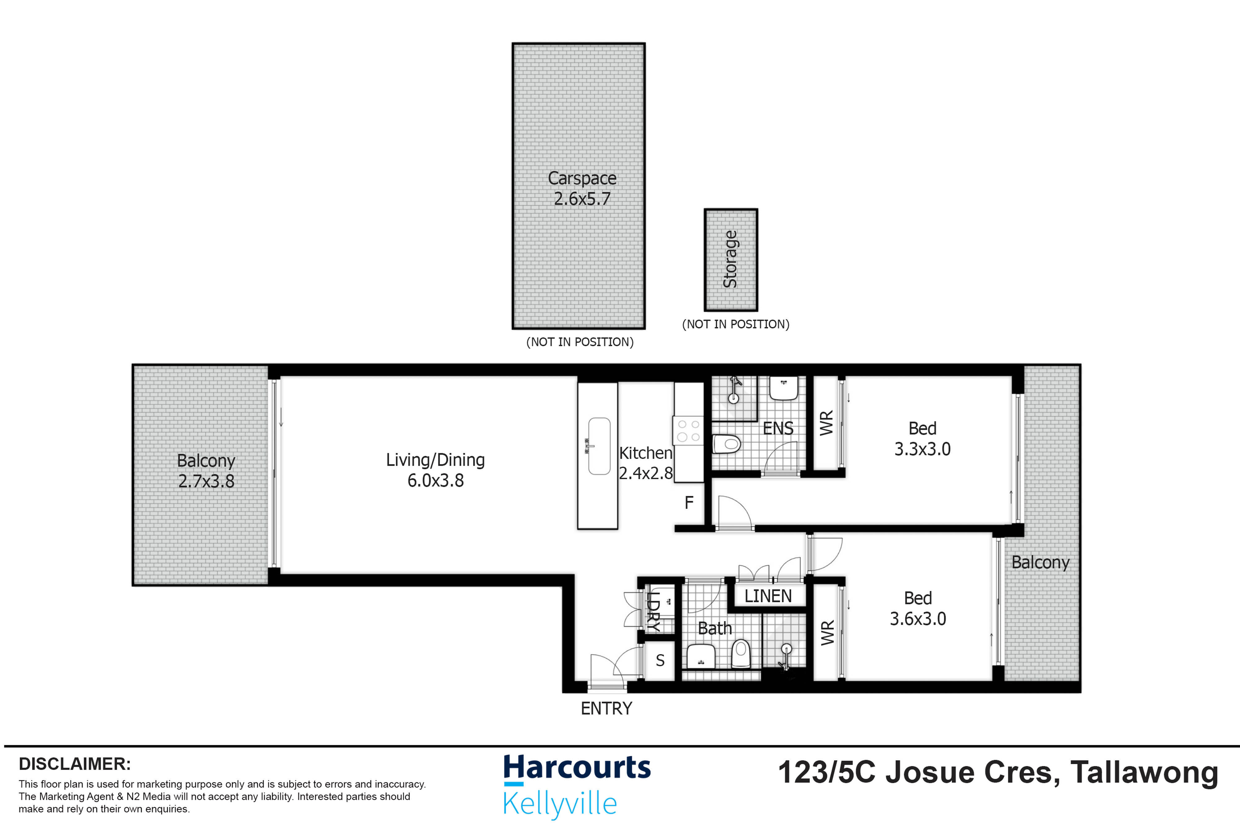 2-bedroom unit at 5c Josue Crescent, Schofields, Nsw, 2762, Blacktown, New South Wales