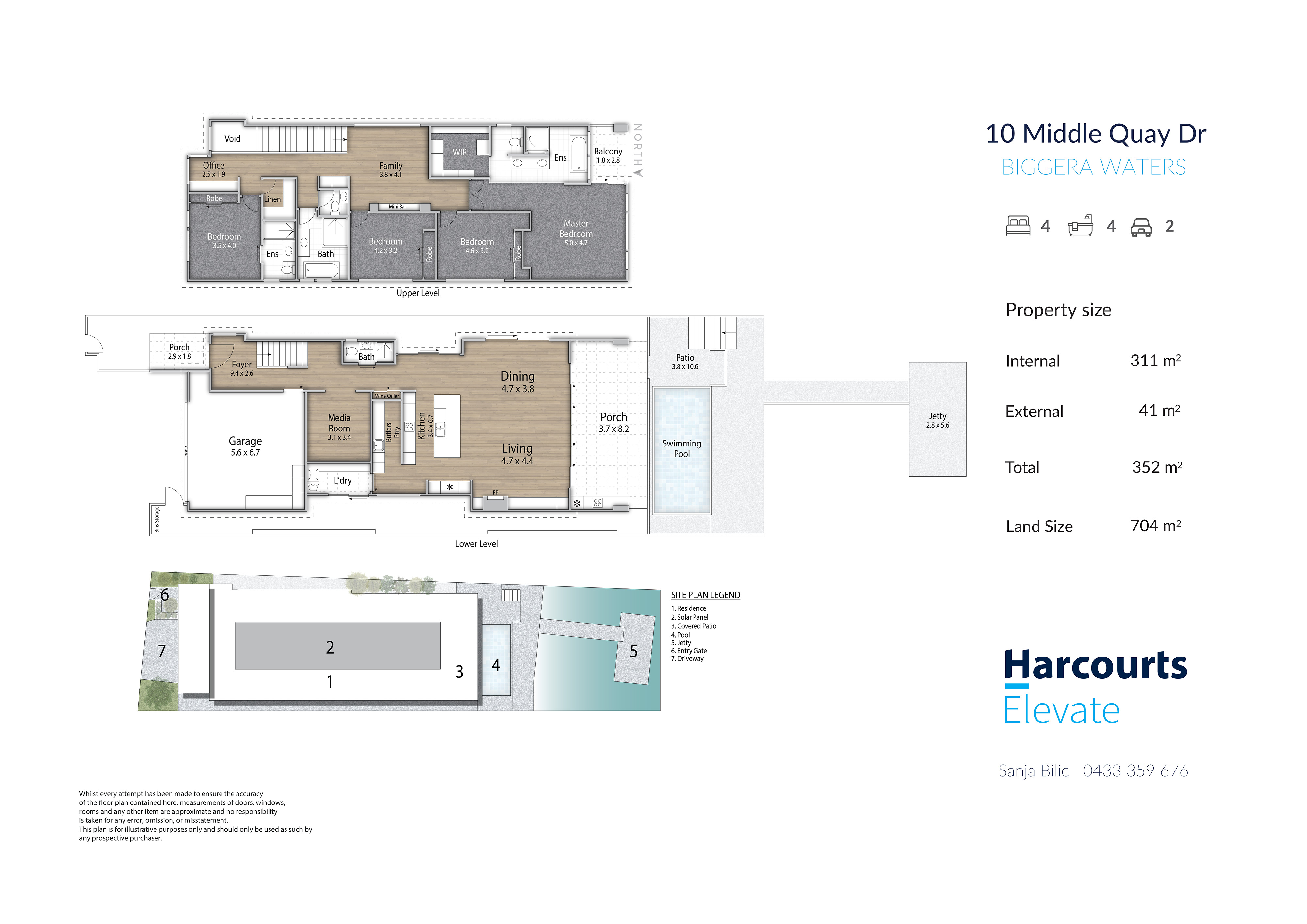 4-bedroom house at 2/10 Middle Quay Drive, Biggera Waters, Qld, 4216, Gold Coast, Queensland