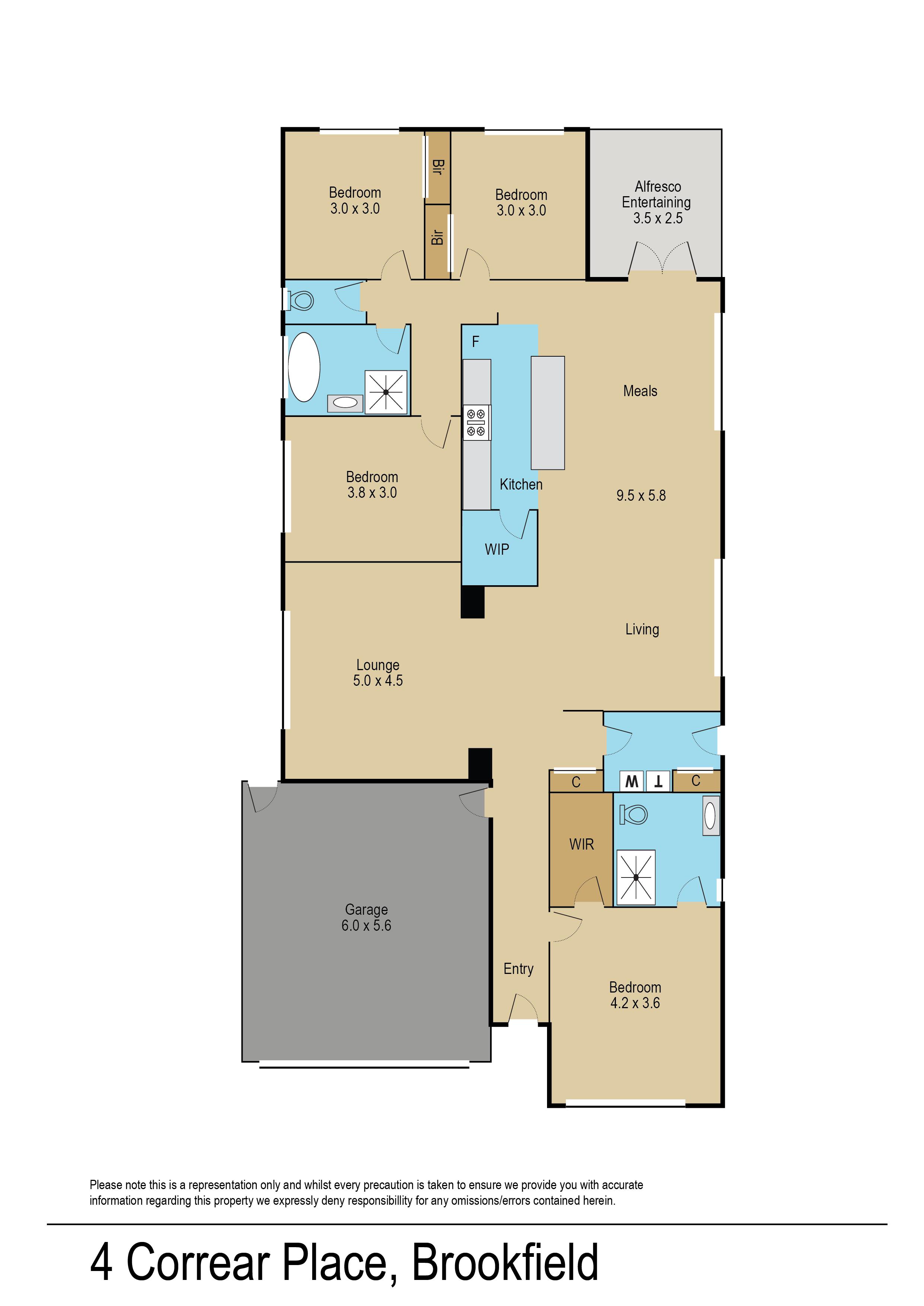 4-bedroom house at 4 Correa Place, Brookfield, VIC 3338, Melton, Victoria