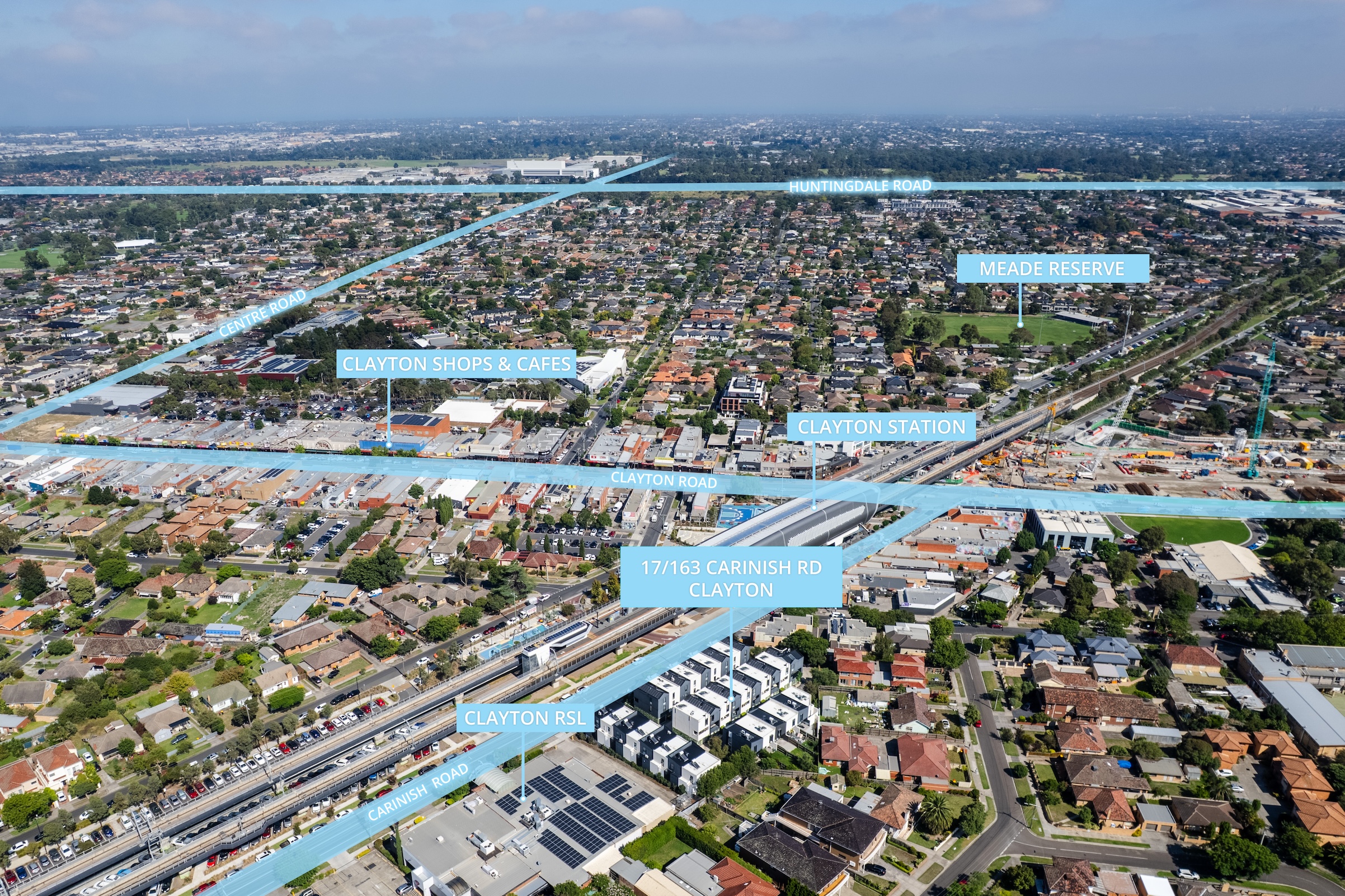 3-bedroom unit at 17 163 CARINISH ROAD, CLAYTON VIC 3168, Monash, Victoria
