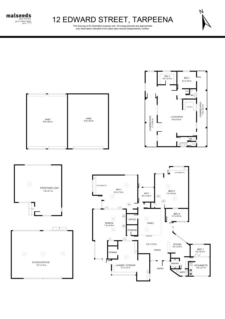 7-bedroom house at 12 Edward Street, Tarpeena, SA 5277, Grant, South Australia