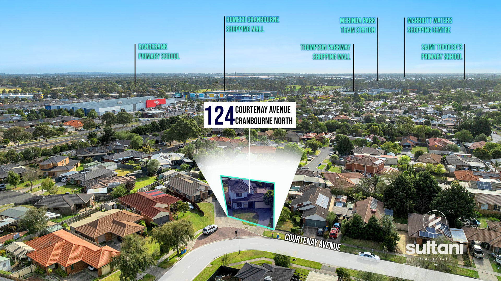3-bedroom house at 124 COURTENAY AVENUE, Cranbourne North VIC 3977, Casey, Victoria