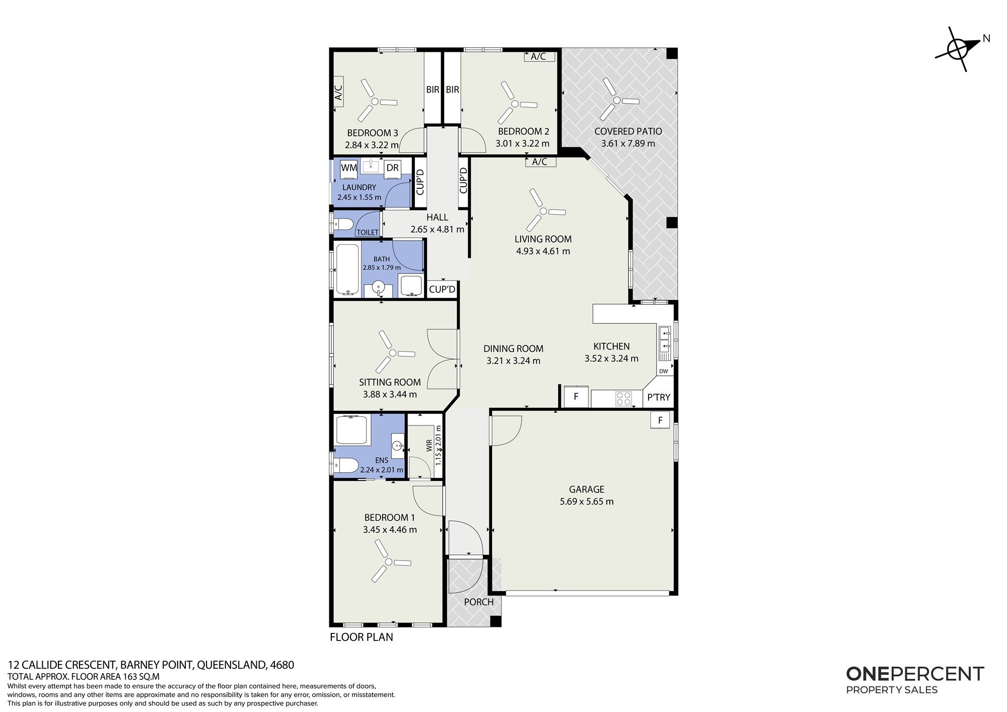 3-bedroom house at 12 Callide Crescent, Barney Point, QLD 4680, Gladstone, Queensland