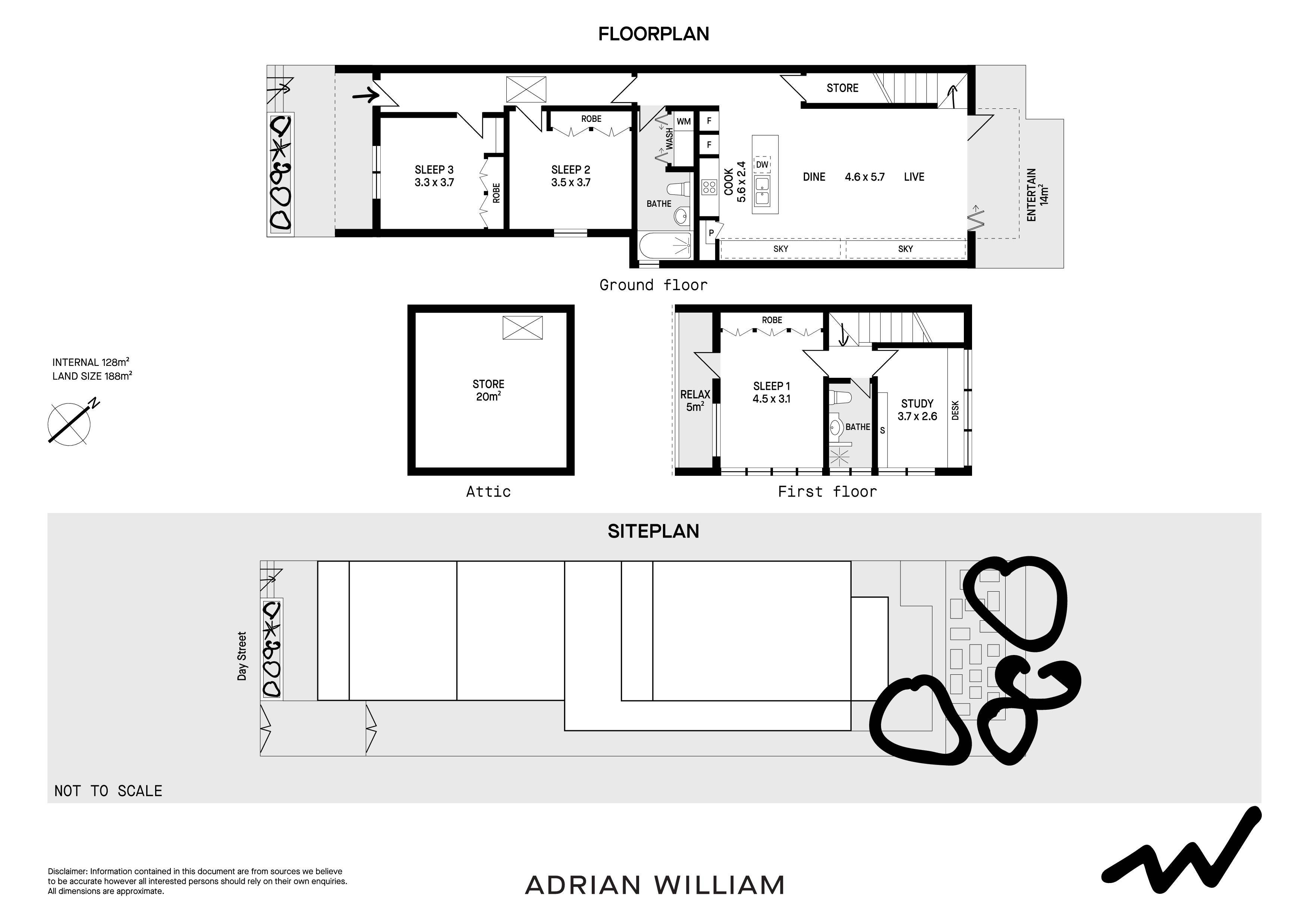 3-bedroom house at 19 Day Street, Marrickville, NSW 2204, Inner West, New South Wales