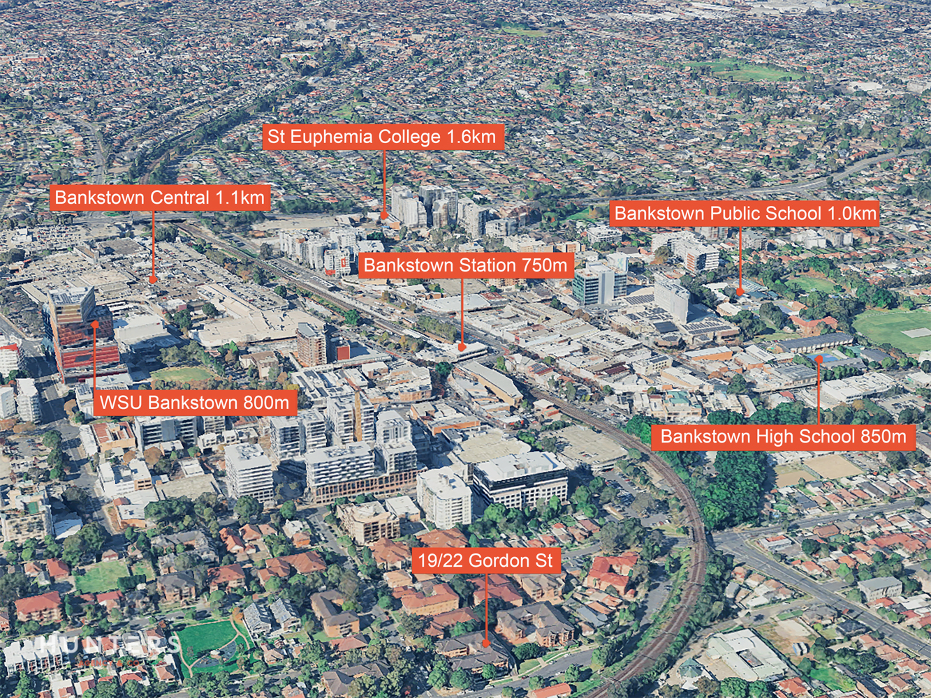 3-bedroom unit at MAJESTIC APARTMENTS 19 22 GORDON STREET, BANKSTOWN NSW 2200, , New South Wales