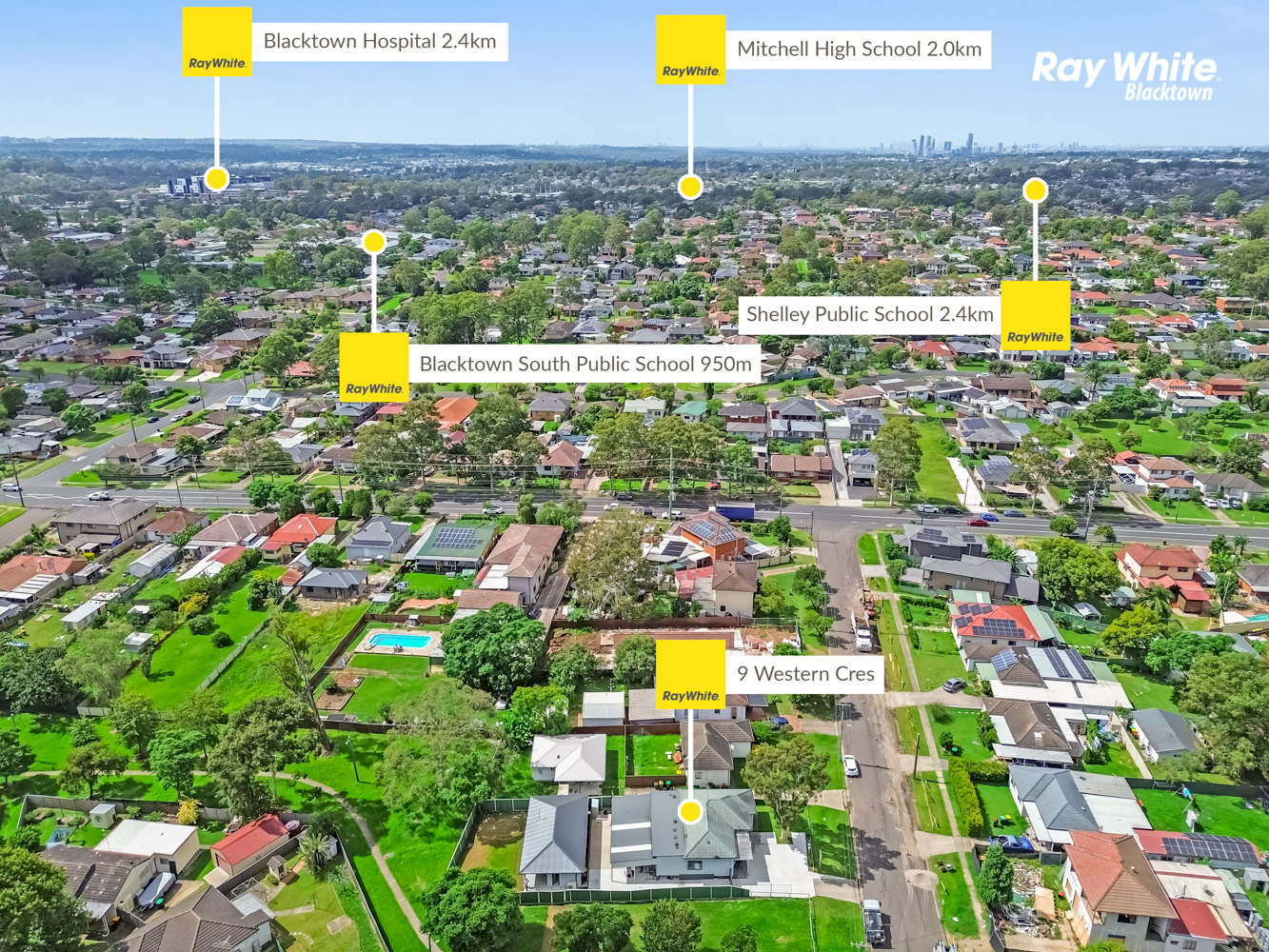 7-bedroom house at 9 Western Crescent, Blacktown, NSW 2148, Blacktown, New South Wales