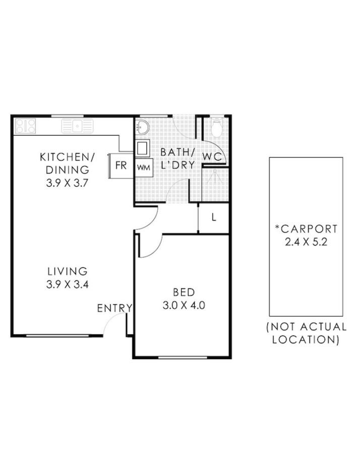 1-bedroom unit at 8/123 Watkins Street, White Gum Valley, Wa, 6162, Fremantle, Western Australia