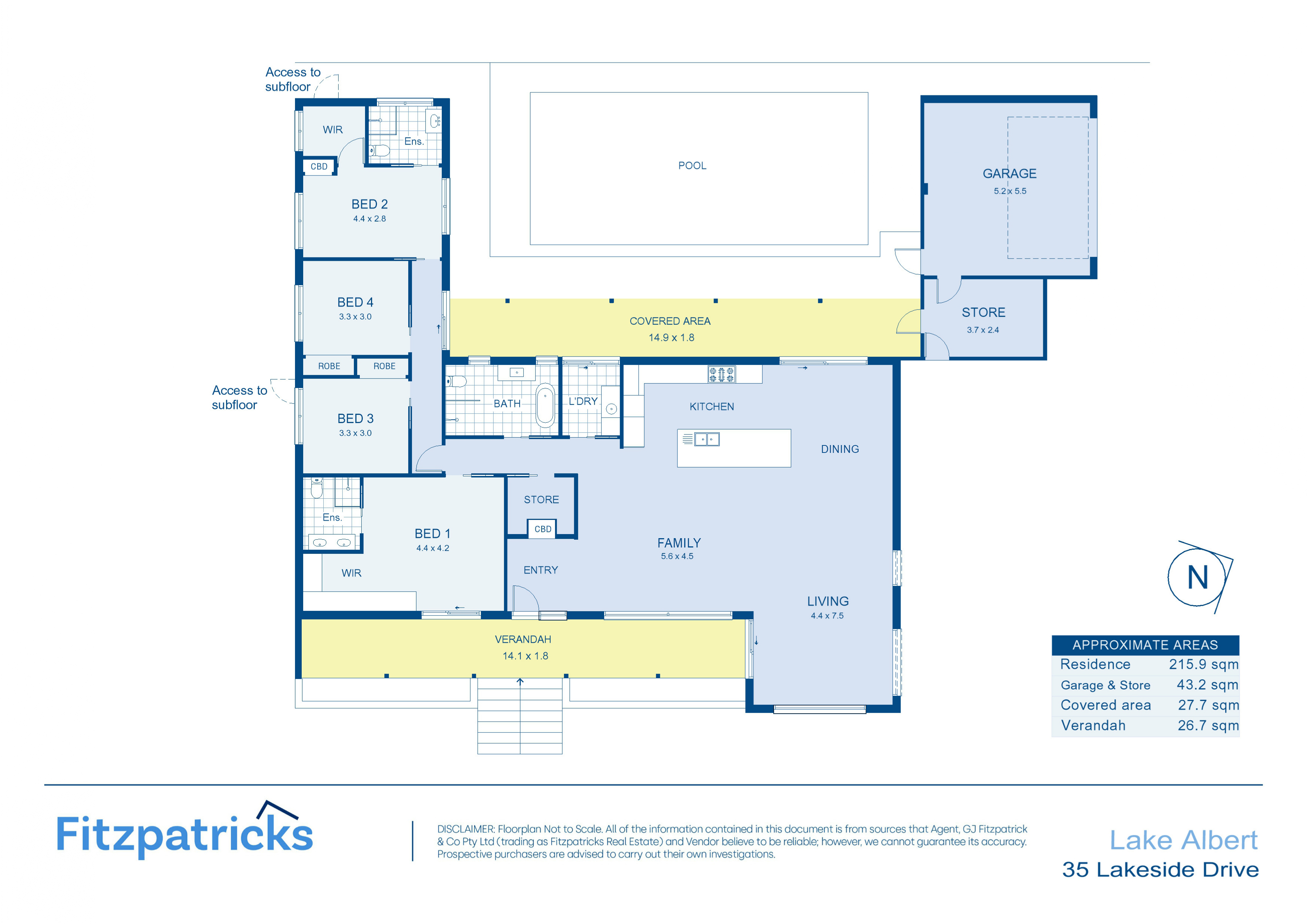 4-bedroom house at 35 Lakeside Drive, Lake Albert, NSW 2650, Wagga Wagga, New South Wales