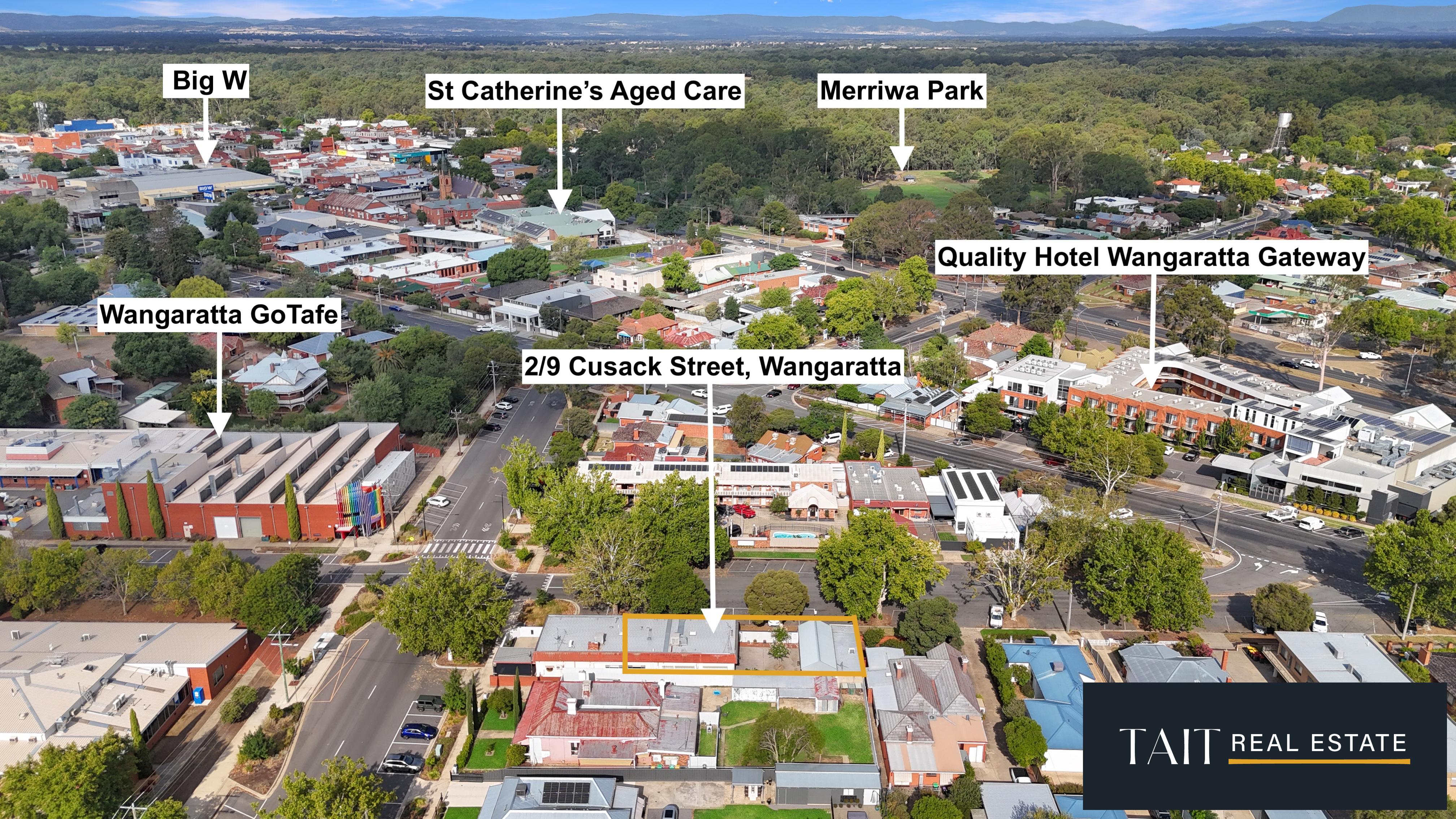1-bedroom unit at 2/9 Cusack Street, Wangaratta, VIC 3677, Wangaratta, Victoria