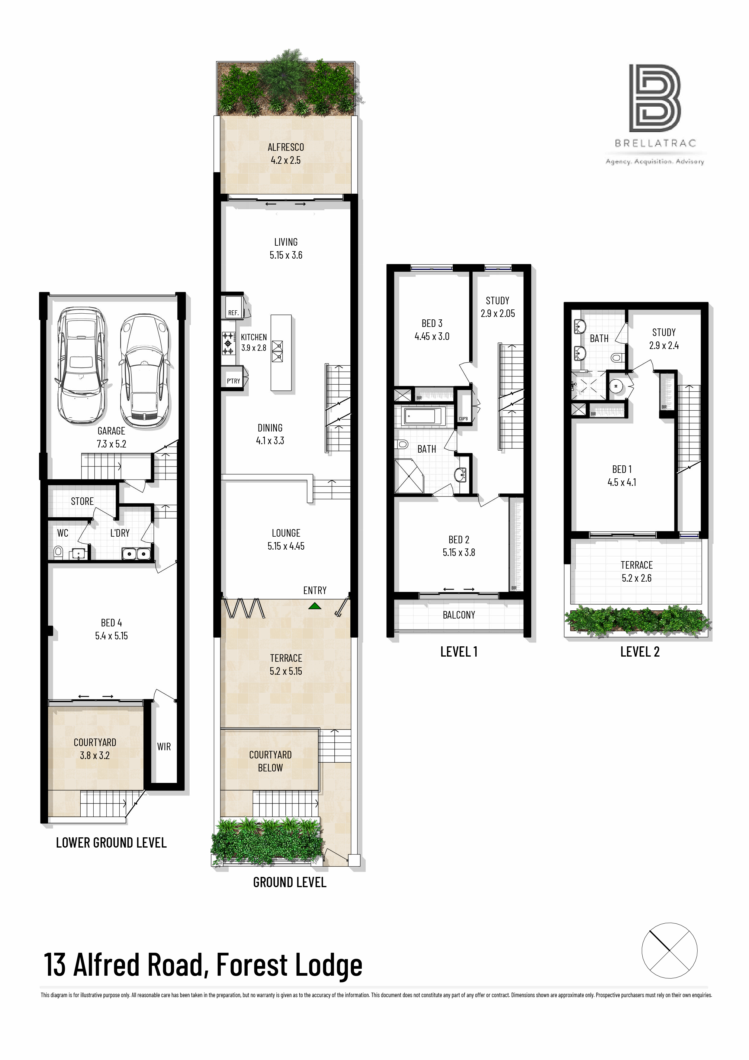 4-bedroom house at 13 Alfred Road, Forest Lodge, NSW 2037, Sydney, New South Wales