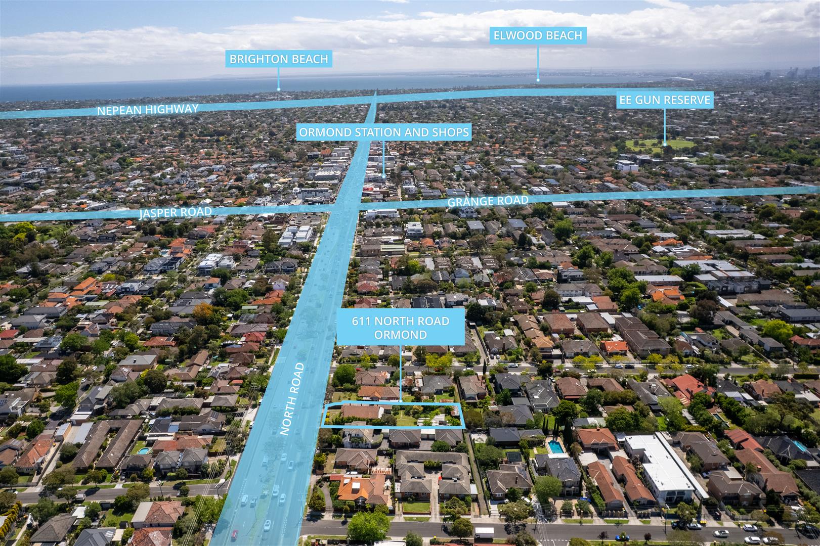 3-bedroom house at 611 NORTH ROAD, Ormond VIC 3204, Glen Eira, Victoria