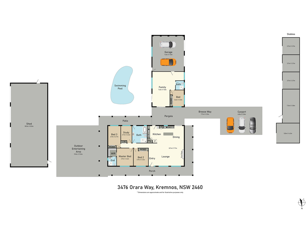 5-bedroom house at 3476 Orara Way, Kremnos, Nsw, 2460, Clarence Valley, New South Wales