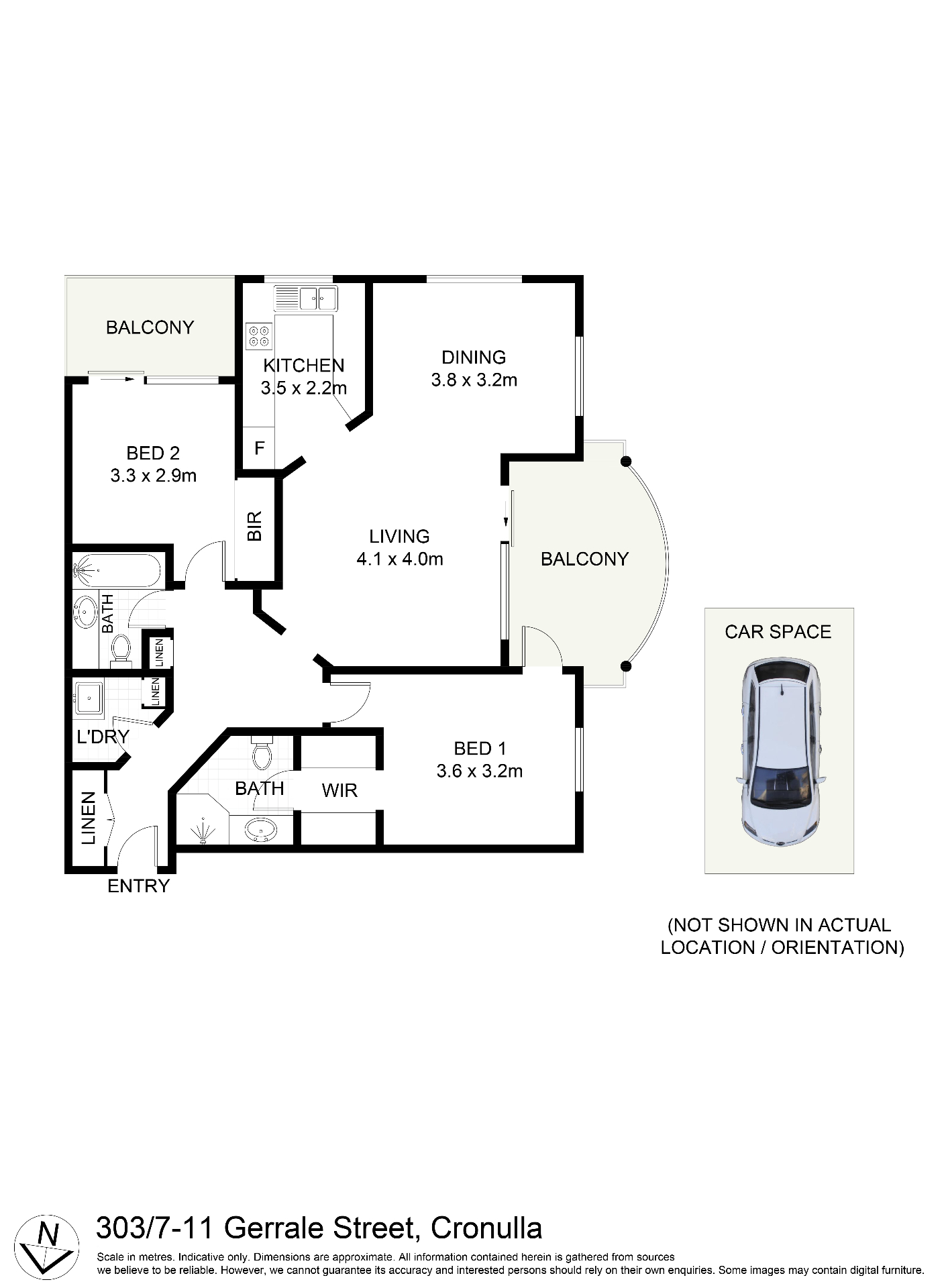 1-bedroom unit at 7-11 Gerrale Street, Cronulla, NSW 2230, Sutherland, New South Wales