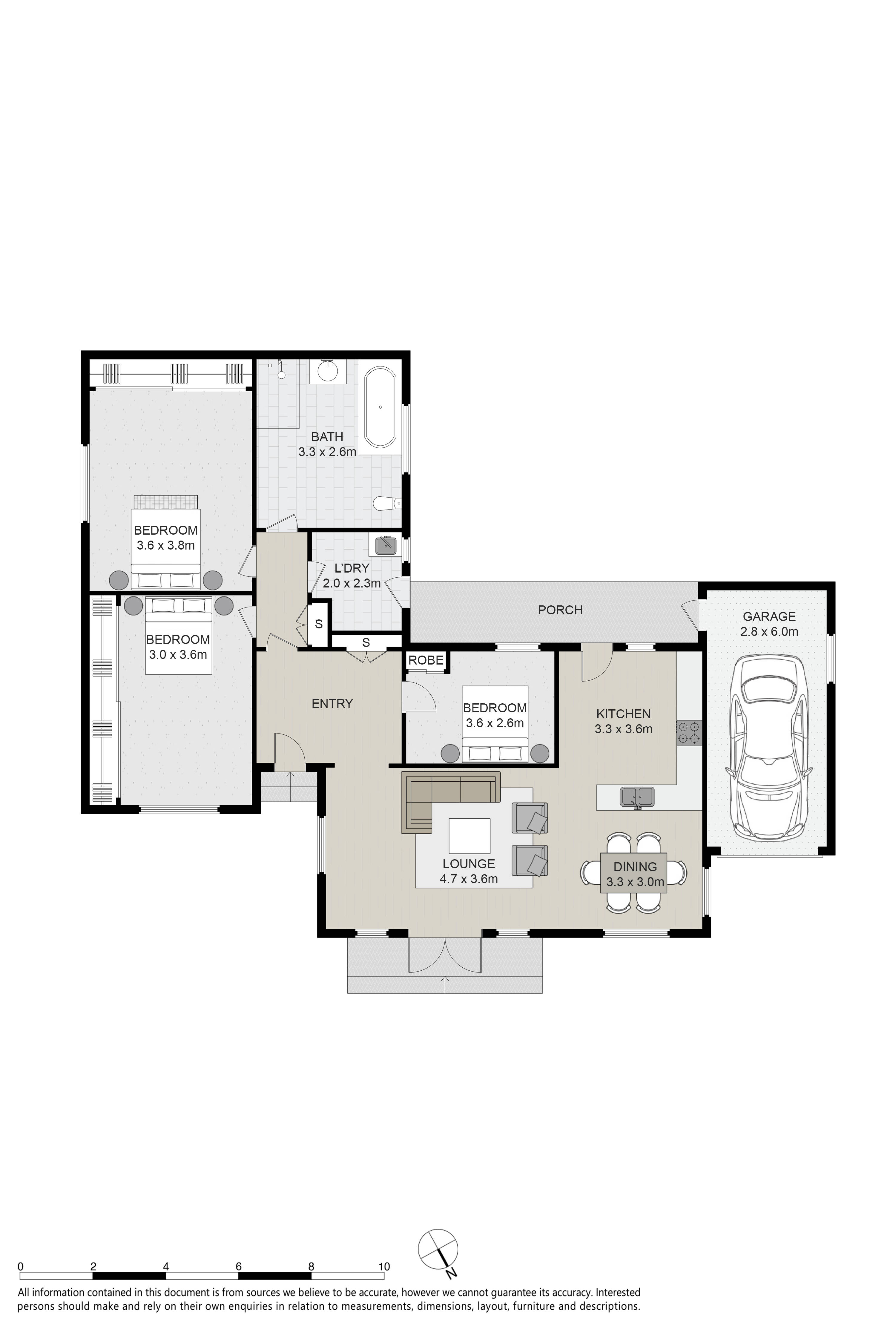 3-bedroom house at 2/271 West Tamar Road, Riverside, Tas, 7250, West Tamar, Tasmania