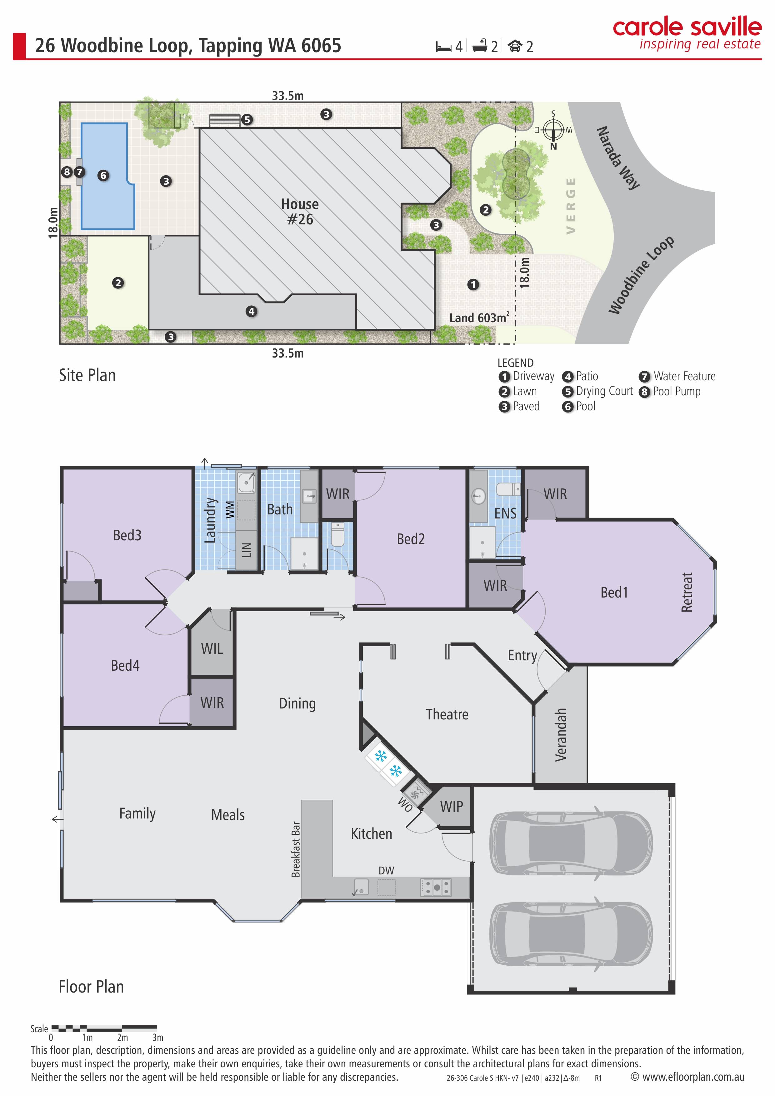 4-bedroom house at 26 WOODBINE LOOP, Tapping WA 6065, Wanneroo, Western Australia