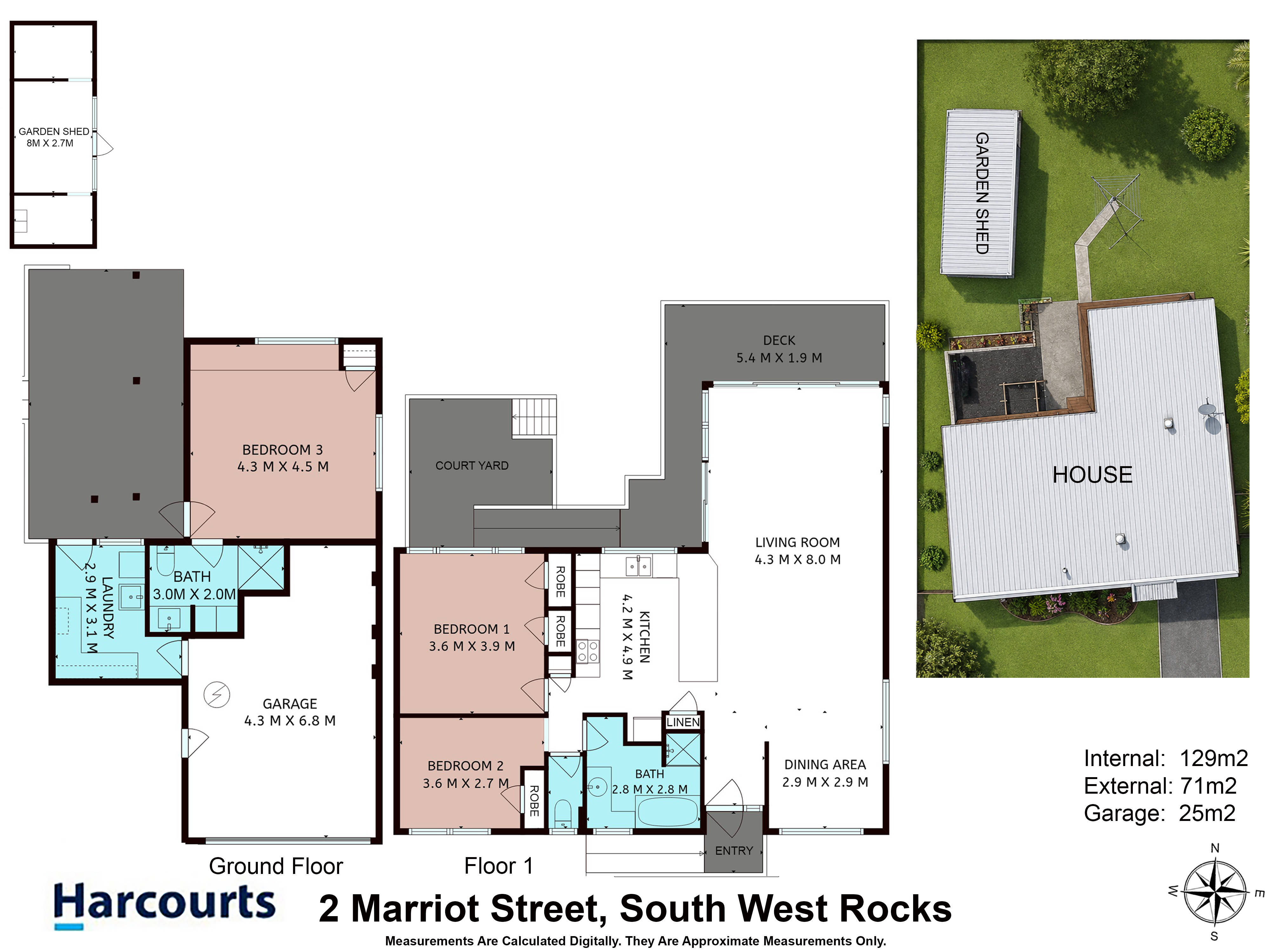 3-bedroom house at 2 Marriot Street, South West Rocks, NSW 2431, Kempsey, New South Wales