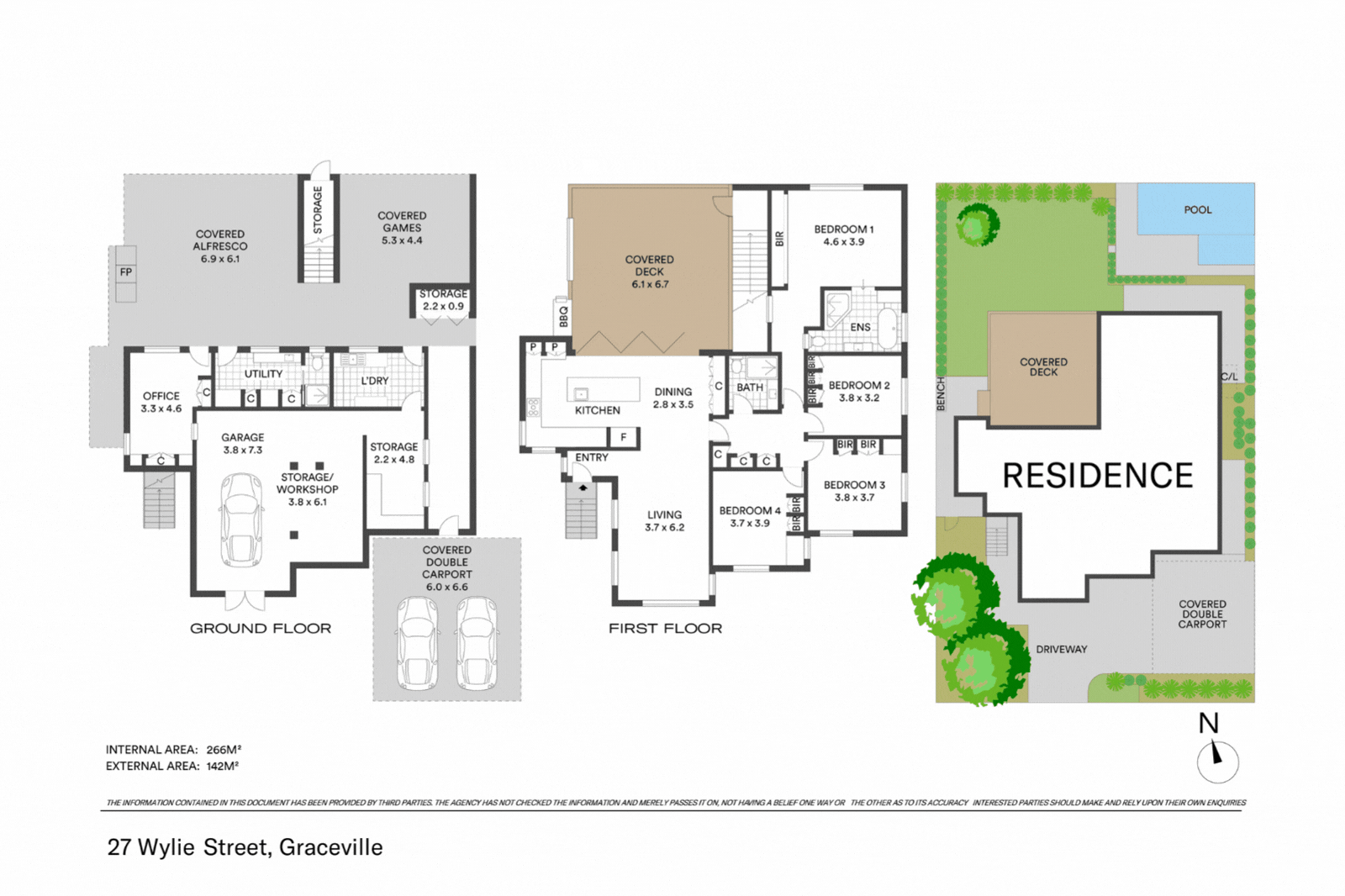 4-bedroom house at 27 WYLIE STREET, Graceville QLD 4075, Brisbane, Queensland
