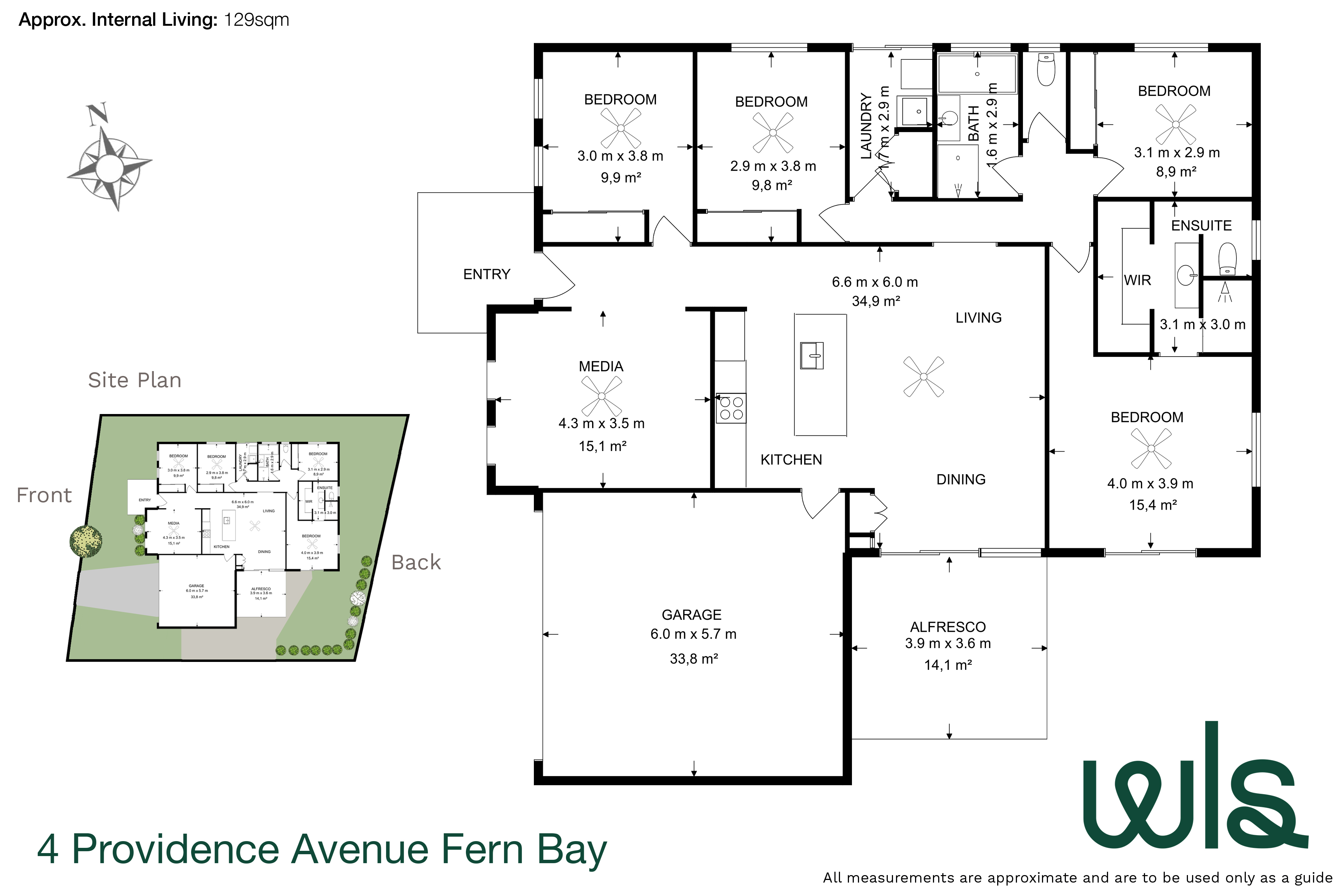 4-bedroom house at 4 PROVIDENCE AVENUE, Fern Bay NSW 2295, Port Stephens, New South Wales