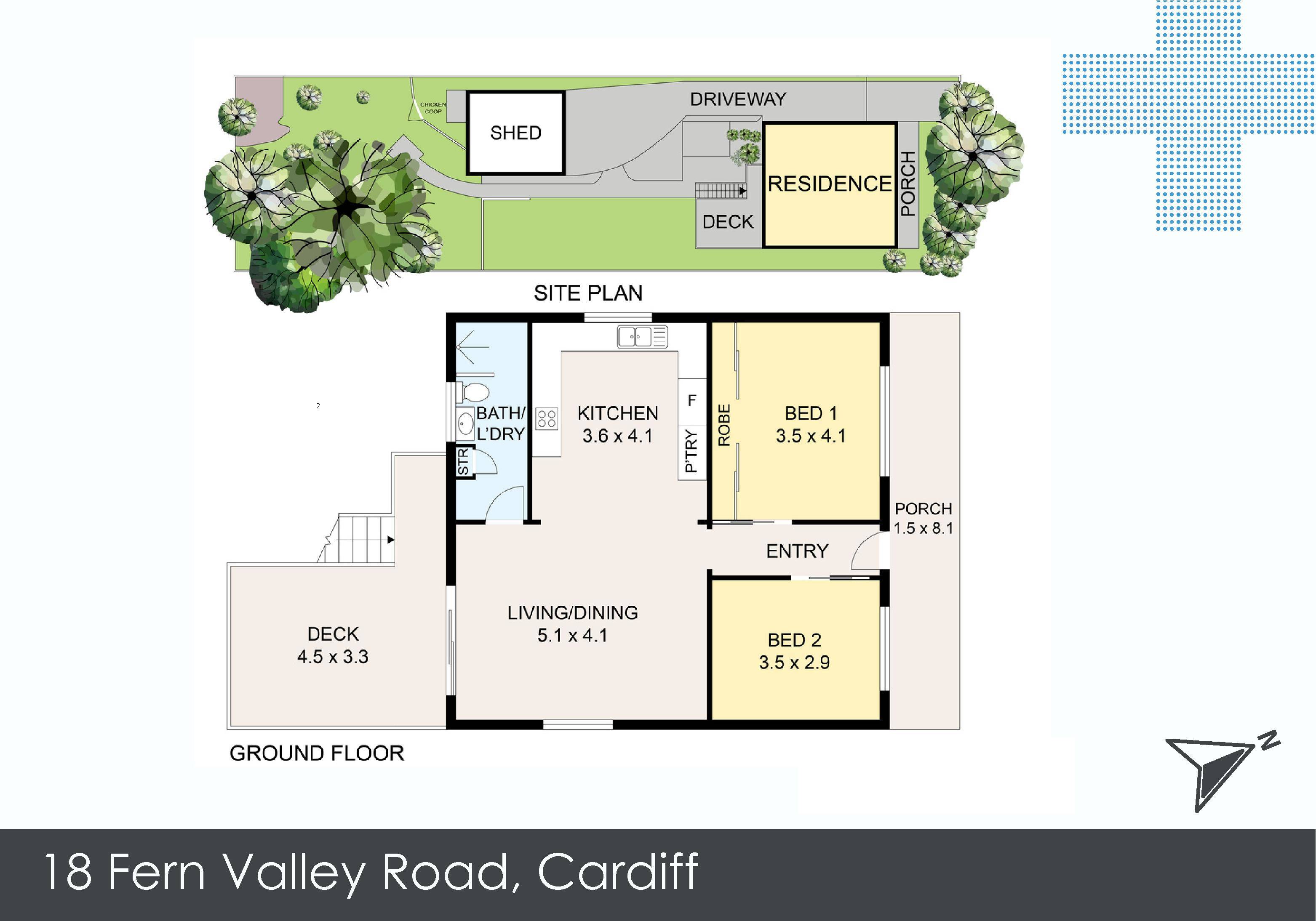 2-bedroom house at 18 Fern Valley Road, Cardiff, NSW 2285, Lake Macquarie, New South Wales