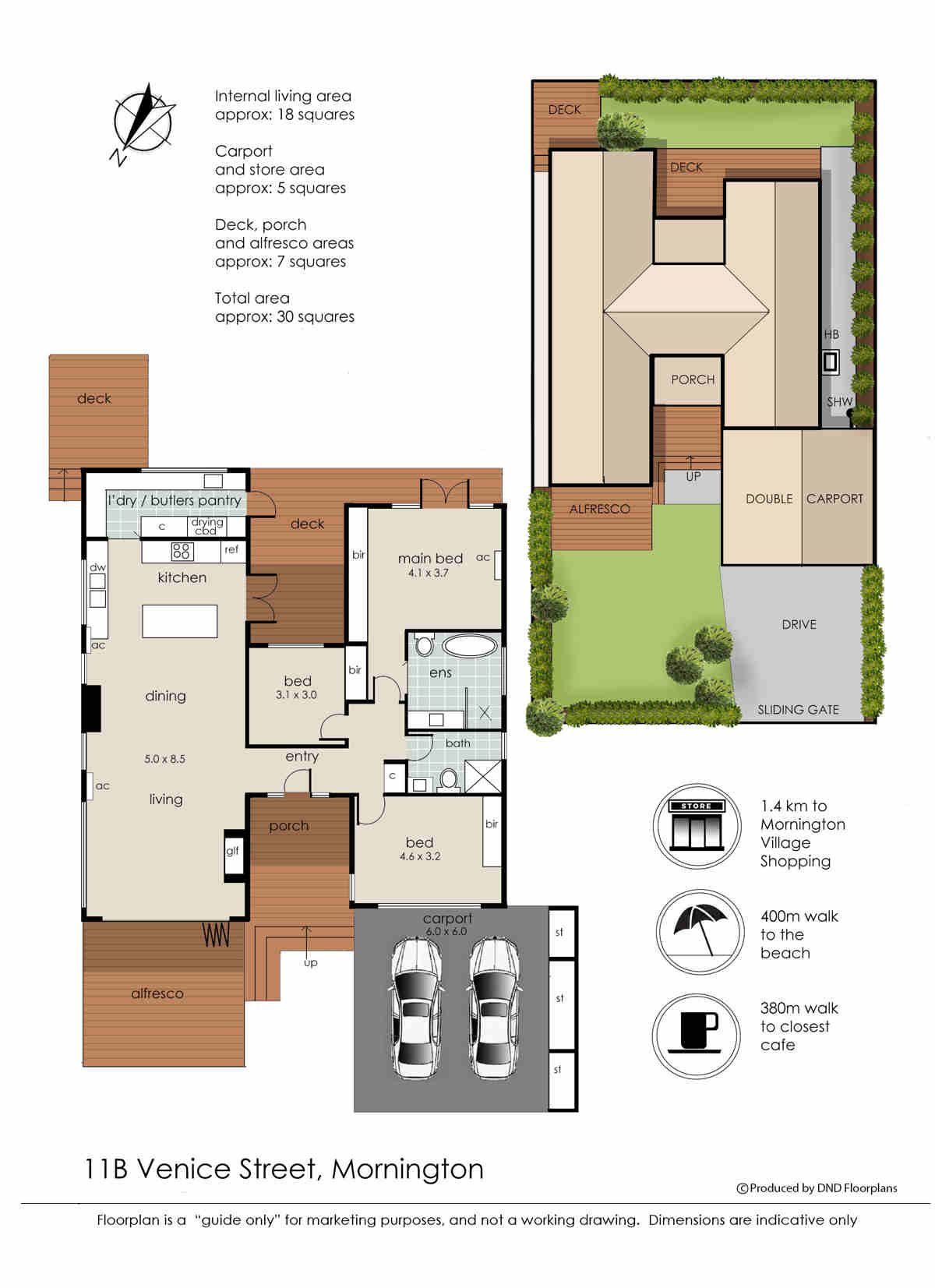 3-bedroom house at 11B Venice Street, Mornington, VIC 3931, Mornington Peninsula, Victoria