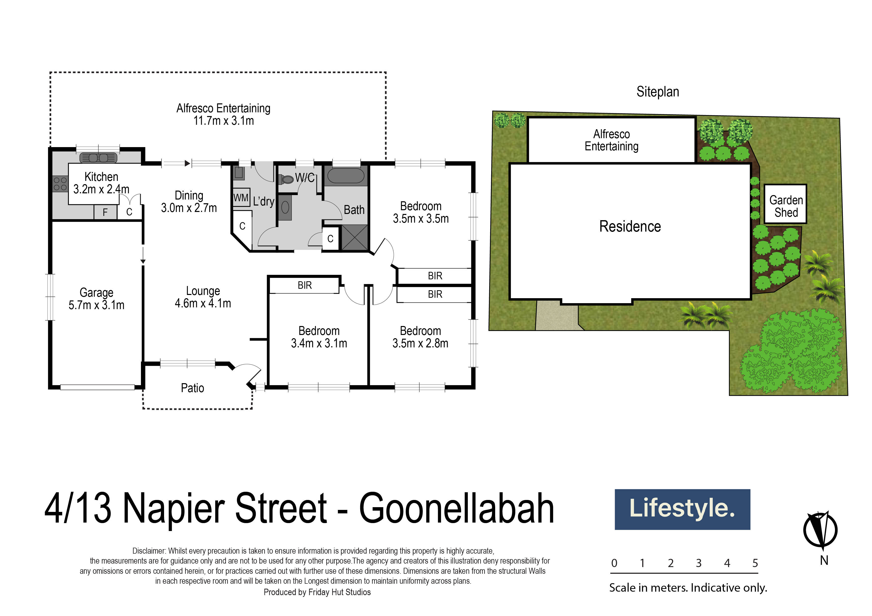 3-bedroom unit at 4 13 NAPIER STREET, GOONELLABAH NSW 2480, Lismore, New South Wales