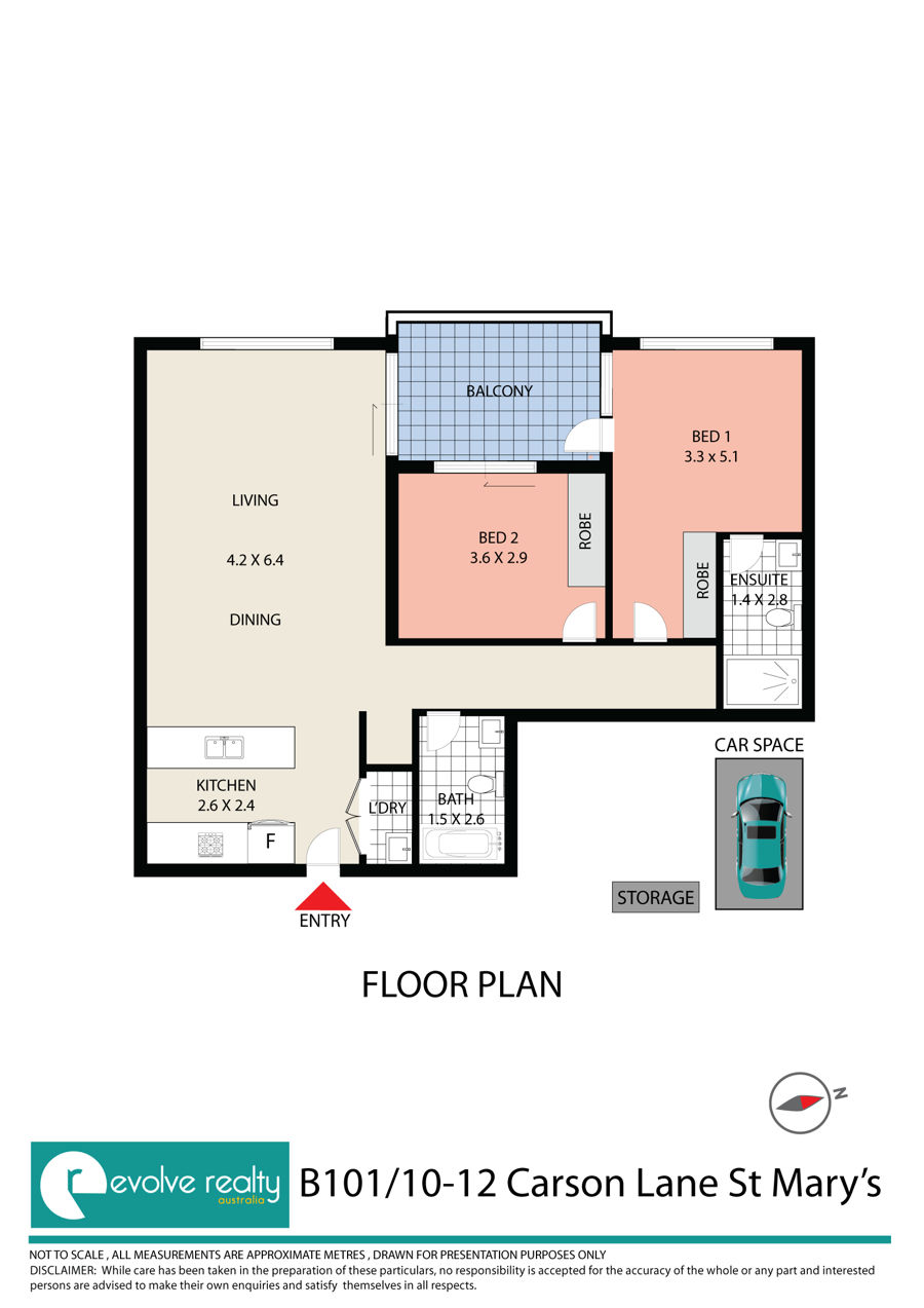 2-bedroom unit at B101/12 Carson Lane, St Marys, Nsw, 2760, Penrith, New South Wales