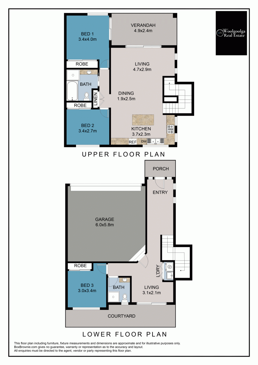 3-bedroom unit at 1/9 Boundary Street, Woolgoolga, NSW 2456, Coffs Harbour, New South Wales