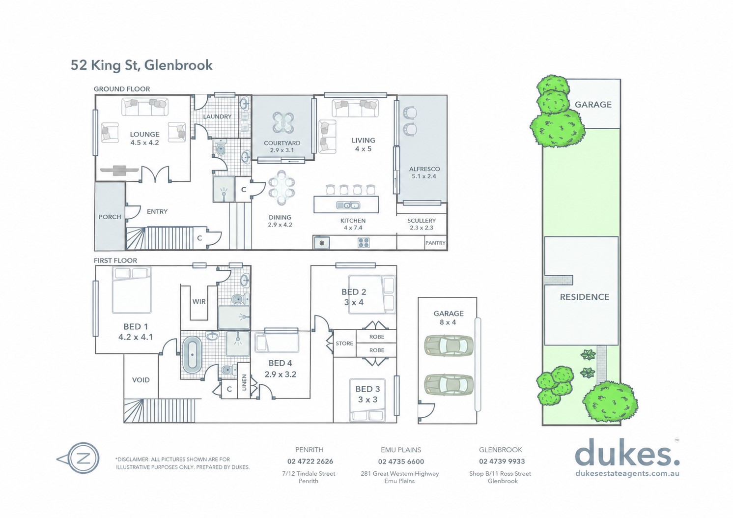 4-bedroom unit at 52 King Street, Glenbrook, NSW 2773, Blue Mountains, New South Wales