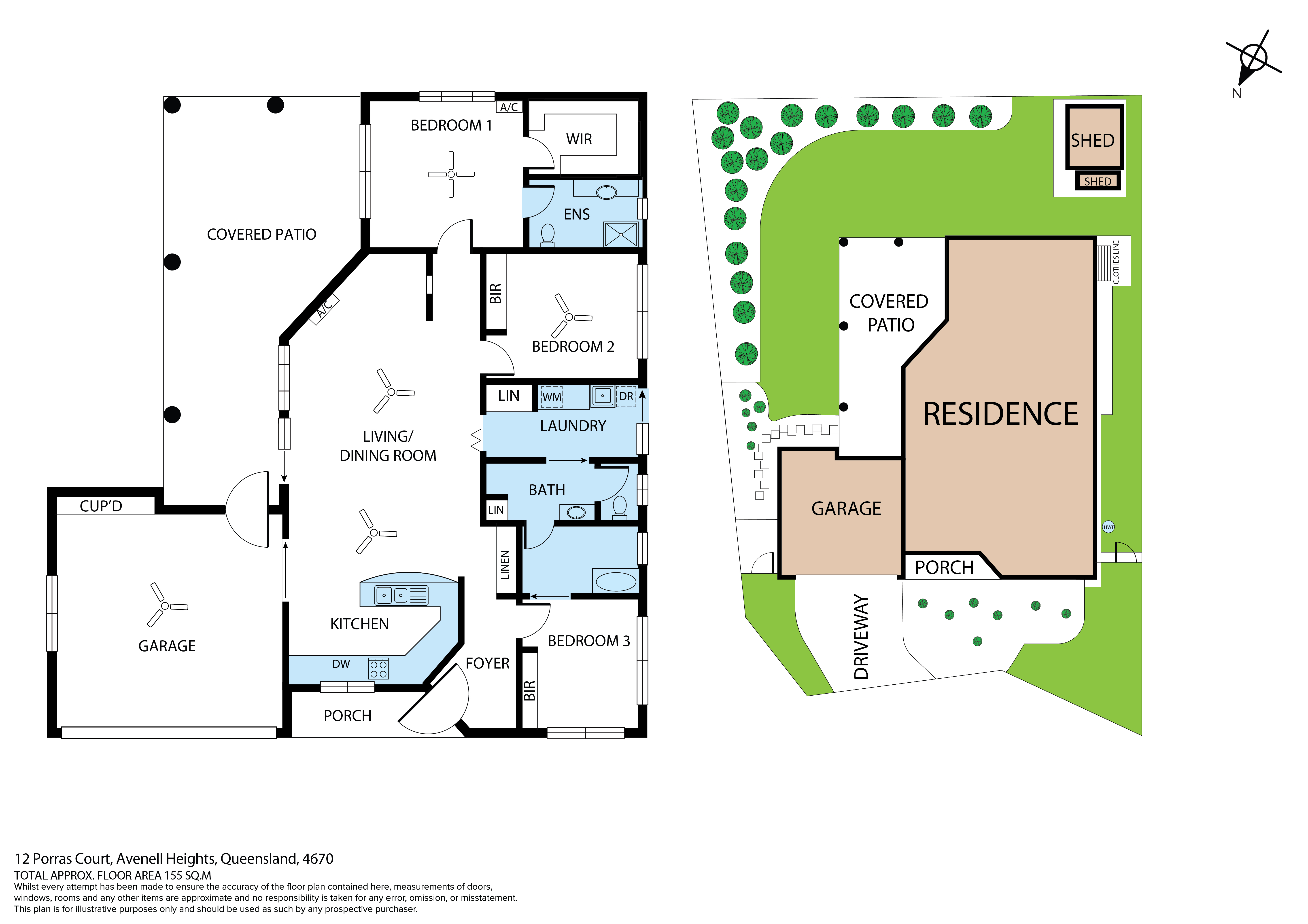 3-bedroom house at 12 PORRAS COURT, Avenell Heights QLD 4670, Bundaberg, Queensland