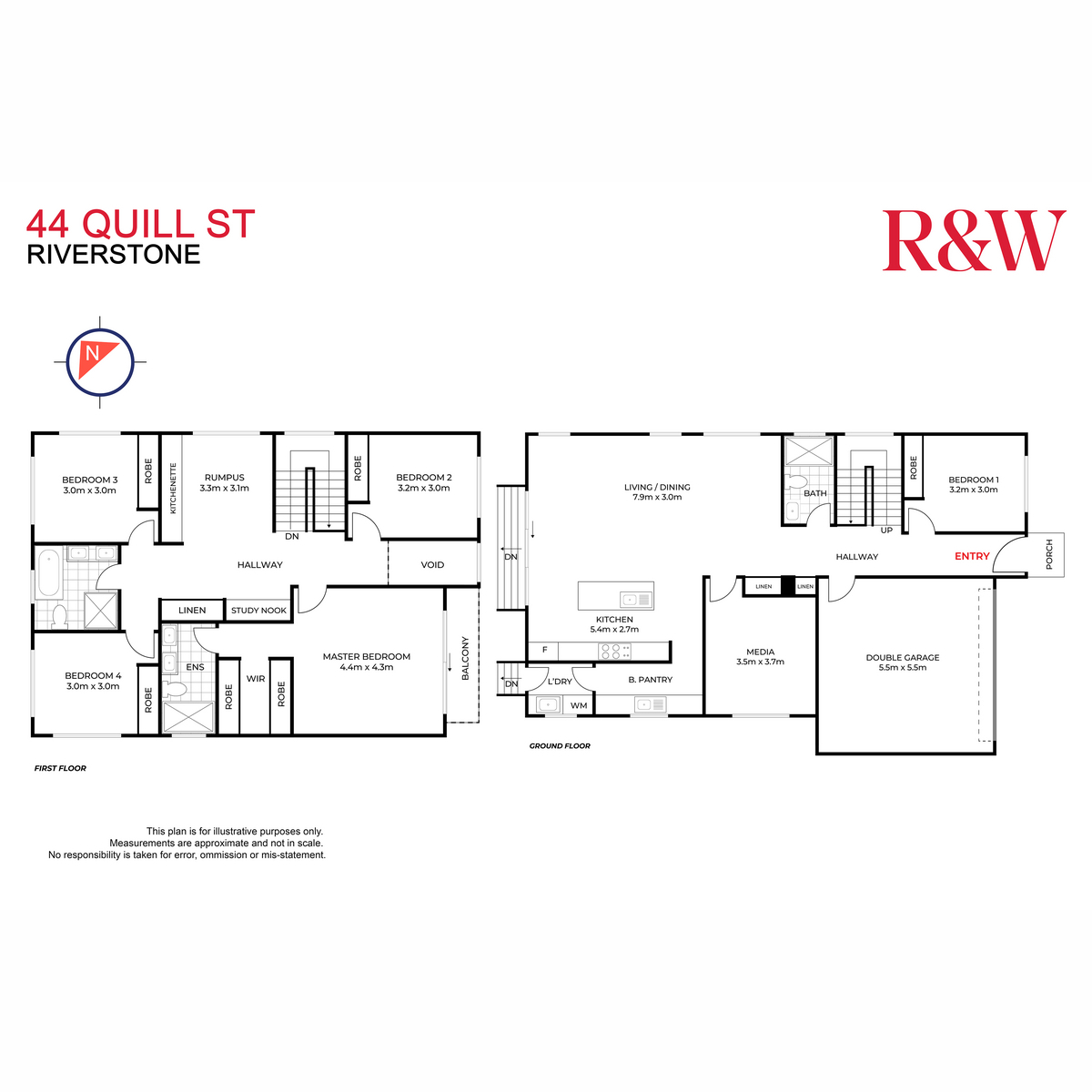 5-bedroom house at 44 Quill Street, Riverstone, NSW 2765, Blacktown, New South Wales