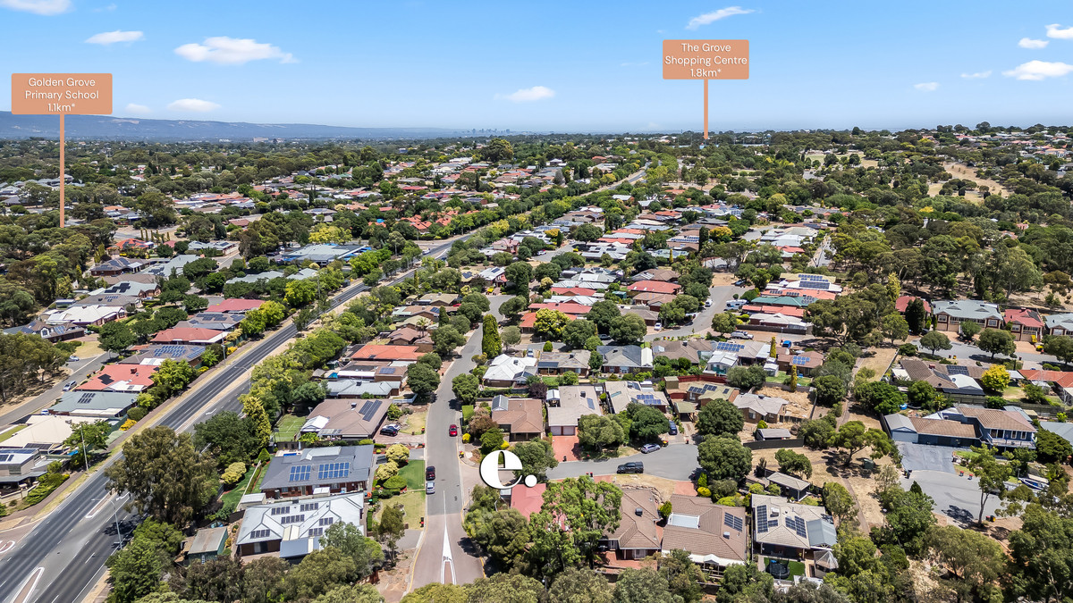 3-bedroom house at 9 West Court, Golden Grove, SA 5125, Tea Tree Gully, South Australia