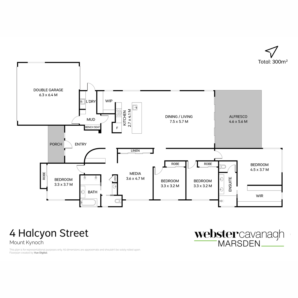 4-bedroom house at 4 Halcyon Street, Mount Kynoch, QLD 4350, Toowoomba, Queensland