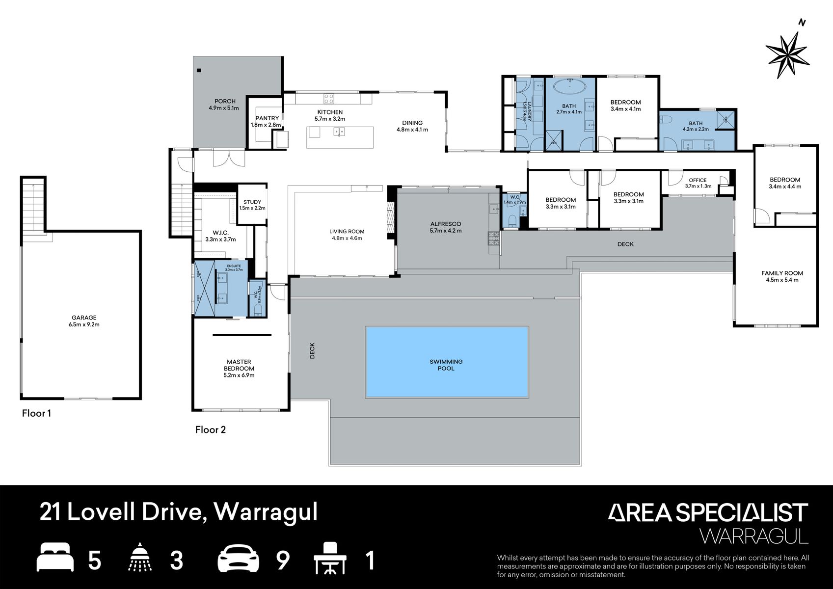 5-bedroom house at 21 Lovell Drive, Warragul, Vic, 3820, Baw Baw, Victoria