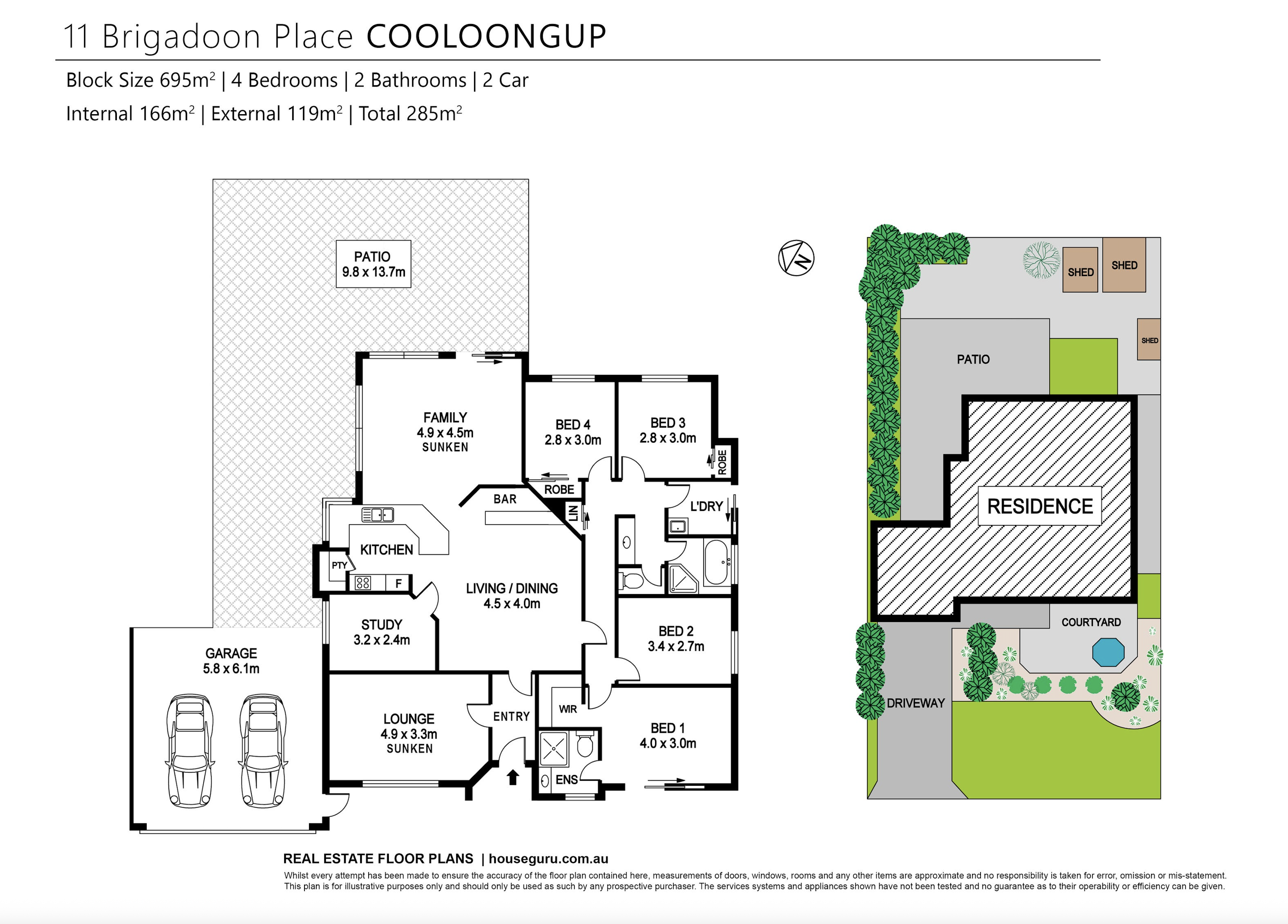 4-bedroom house at 11 Brigadoon Place, Cooloongup, WA 6168, Rockingham, Western Australia