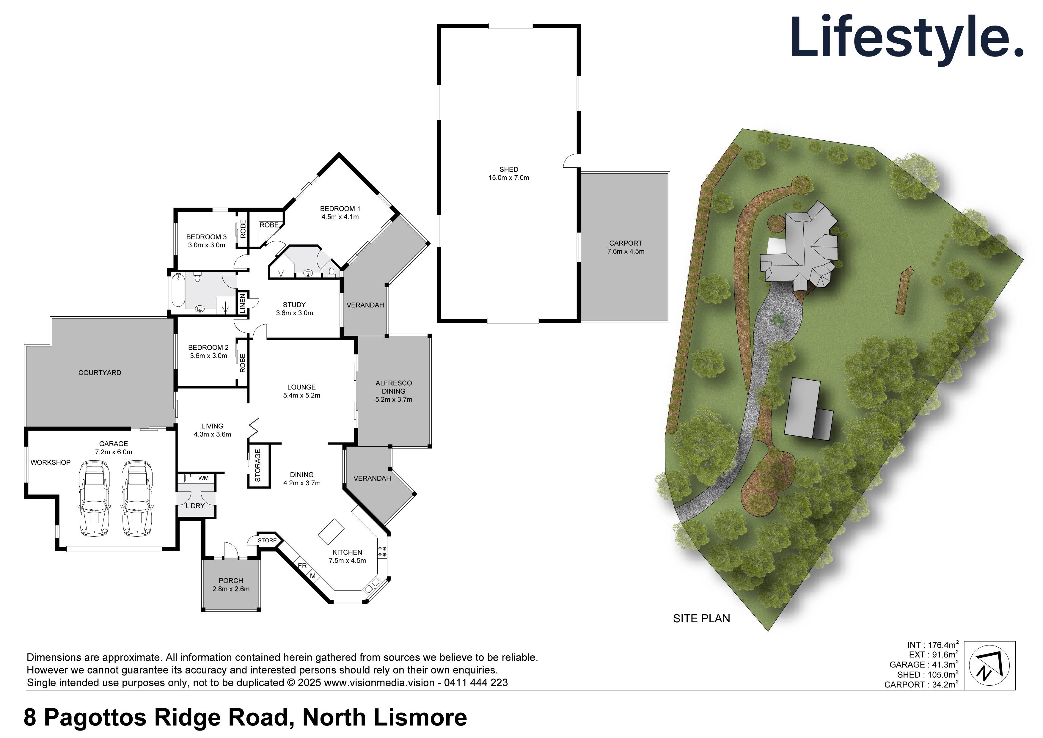 3-bedroom house at 8 Pagottos Ridge Road, North Lismore, Nsw, 2480, Lismore, New South Wales