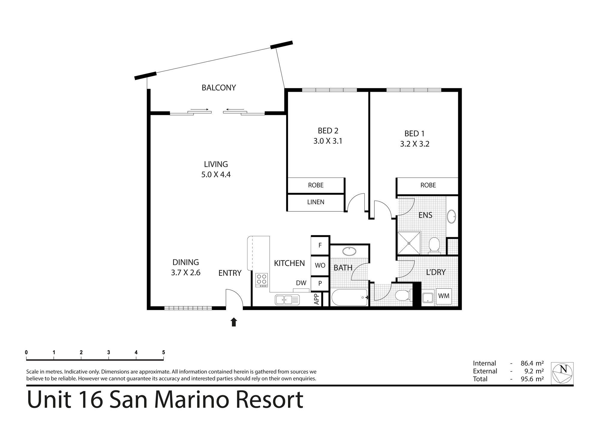 2-bedroom unit at SAN MARINO BY THE SEA 16 917 DAVID LOW WAY, MARCOOLA QLD 4564, Sunshine Coast, Queensland