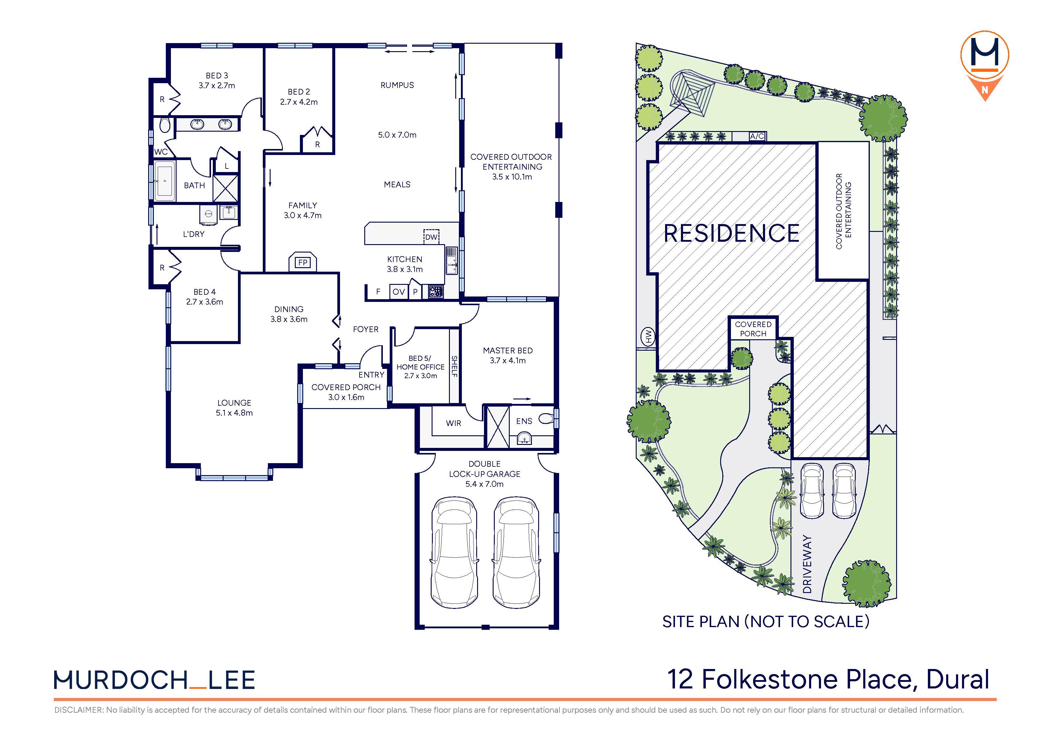 5-bedroom house at 12 Folkestone Place, Dural, NSW 2158, Hornsby, New South Wales