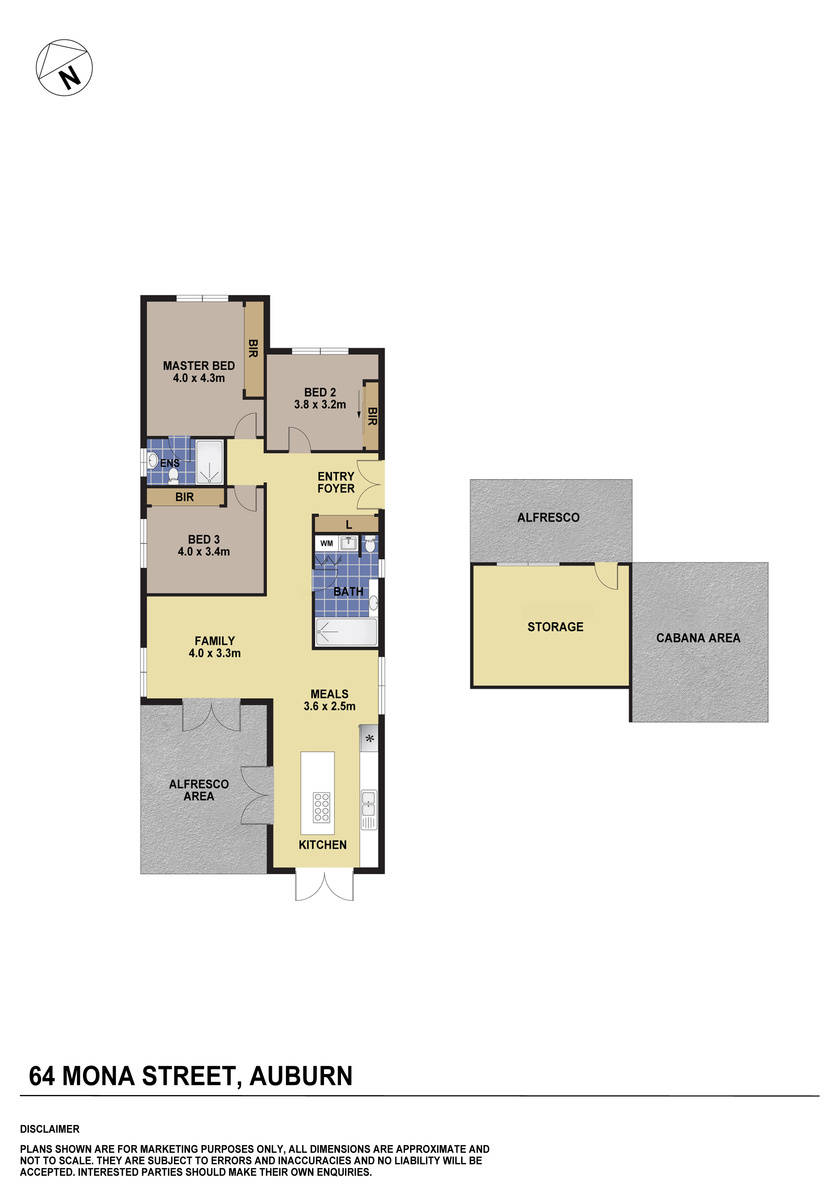 3-bedroom house at 64 MONA STREET, Auburn NSW 2144, Cumberland, New South Wales