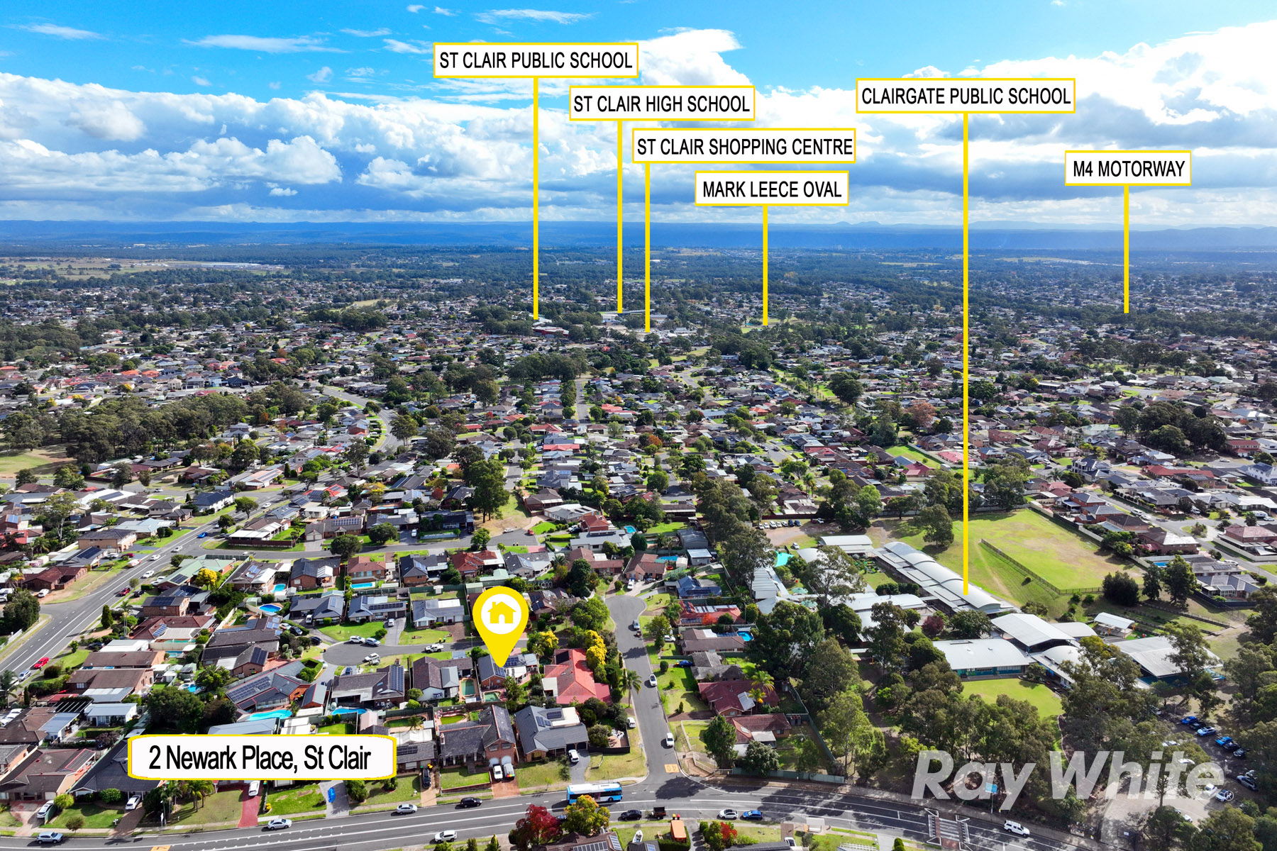 3-bedroom house at 2 Newark Place, St Clair, NSW 2759, Penrith, New South Wales