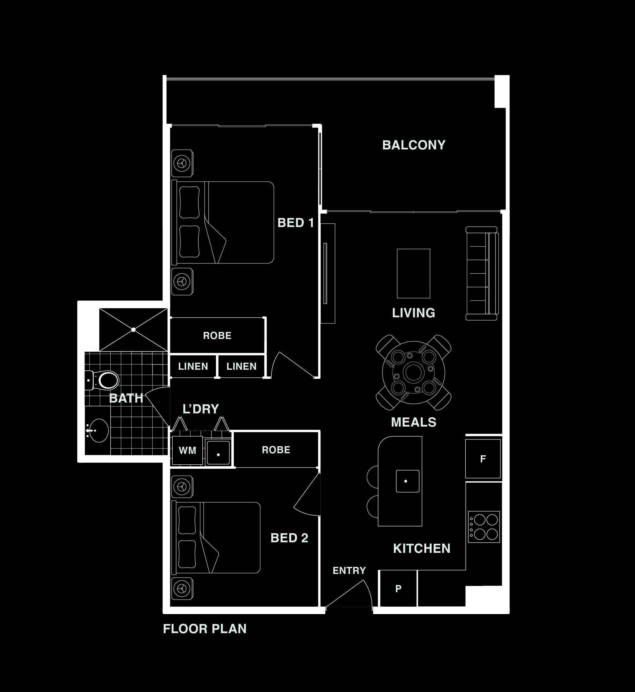 2-bedroom unit at 201/62 Constitution Avenue, Parkes, ACT 2600, Unincorporated Act, Australian Capital Territory