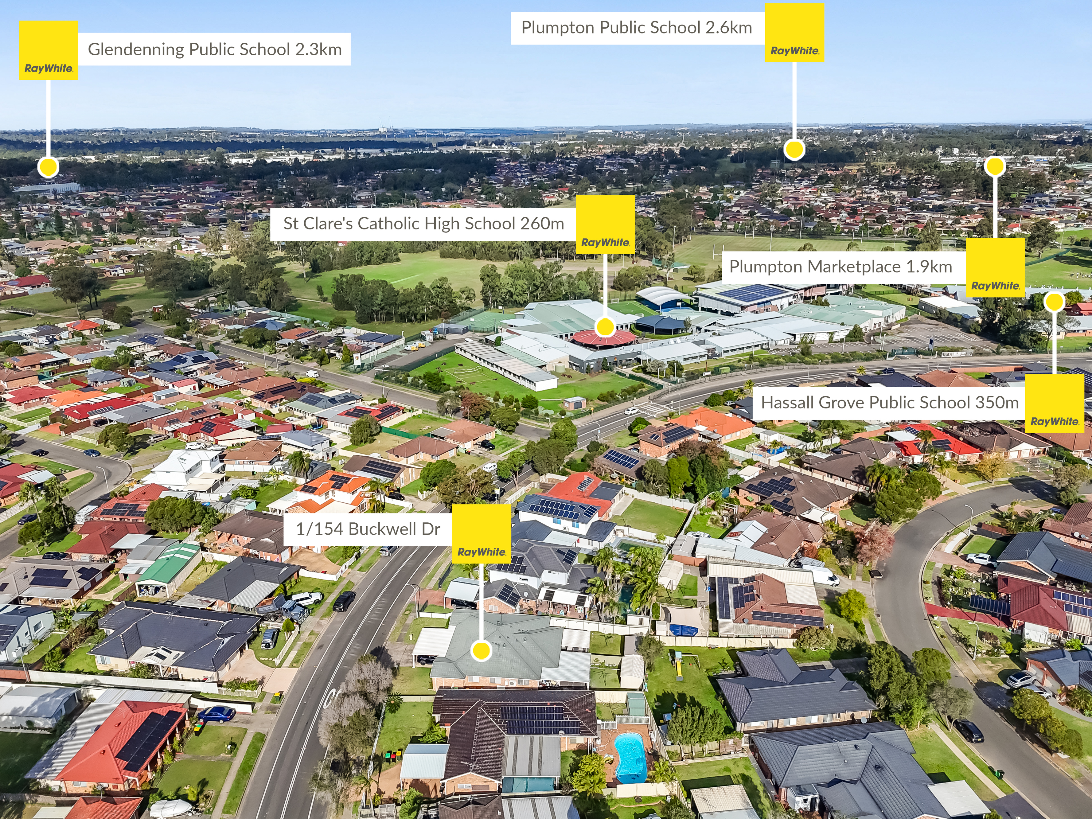 3-bedroom house at 1 154 BUCKWELL DRIVE, HASSALL GROVE NSW 2761, Blacktown, New South Wales