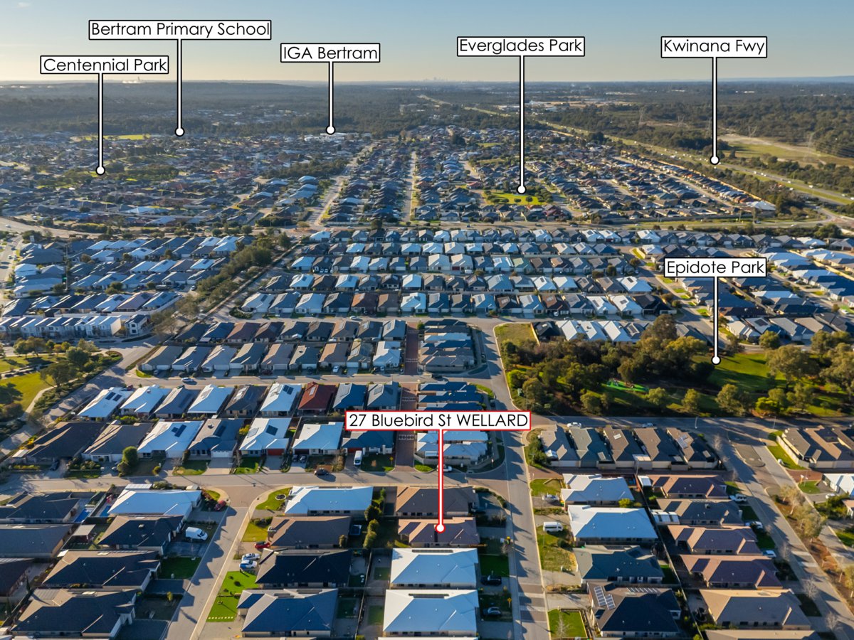 3-bedroom house at 27 Bluebird Street, Wellard WA 6170, Kwinana, Western Australia