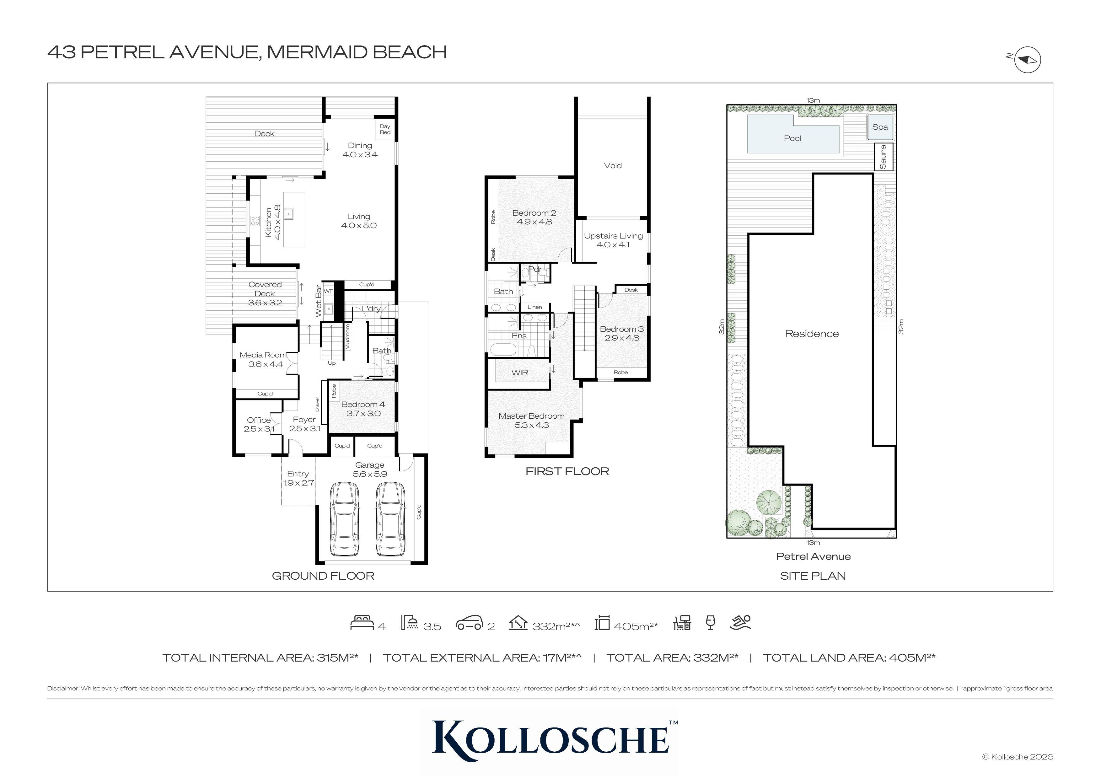 4-bedroom house at 43 Petrel Avenue, Mermaid Beach, QLD 4218, Gold Coast, Queensland
