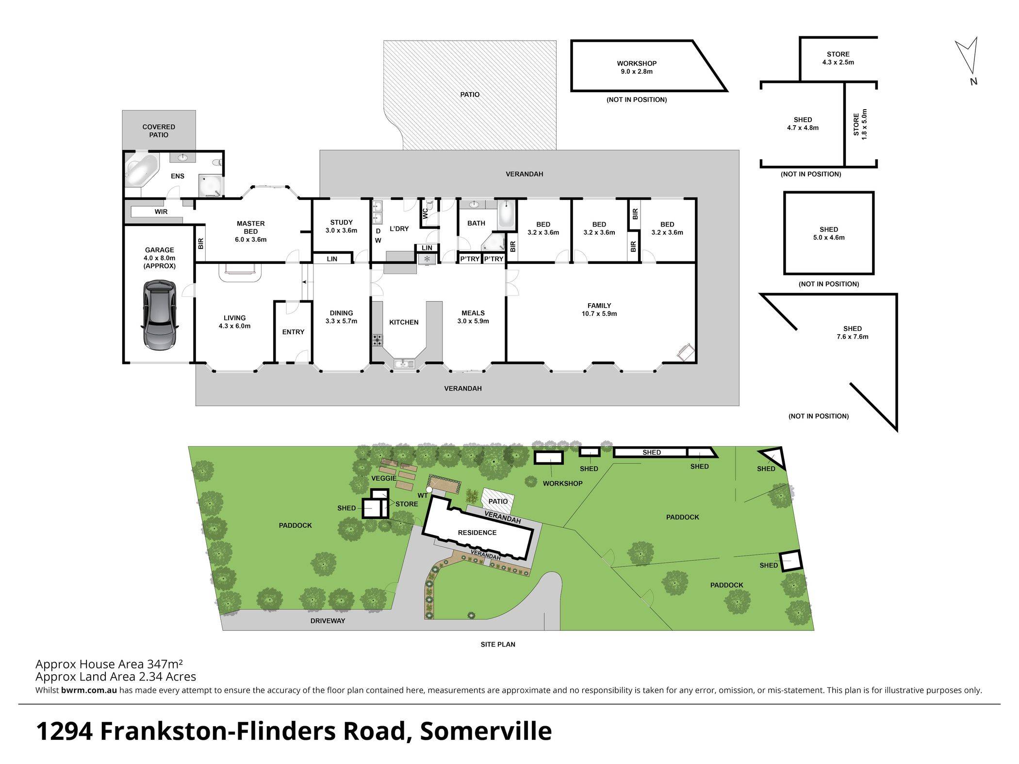 4-bedroom unit at 1294 FRANKSTON-FLINDERS ROAD, Somerville VIC 3912, Mornington Peninsula, Victoria