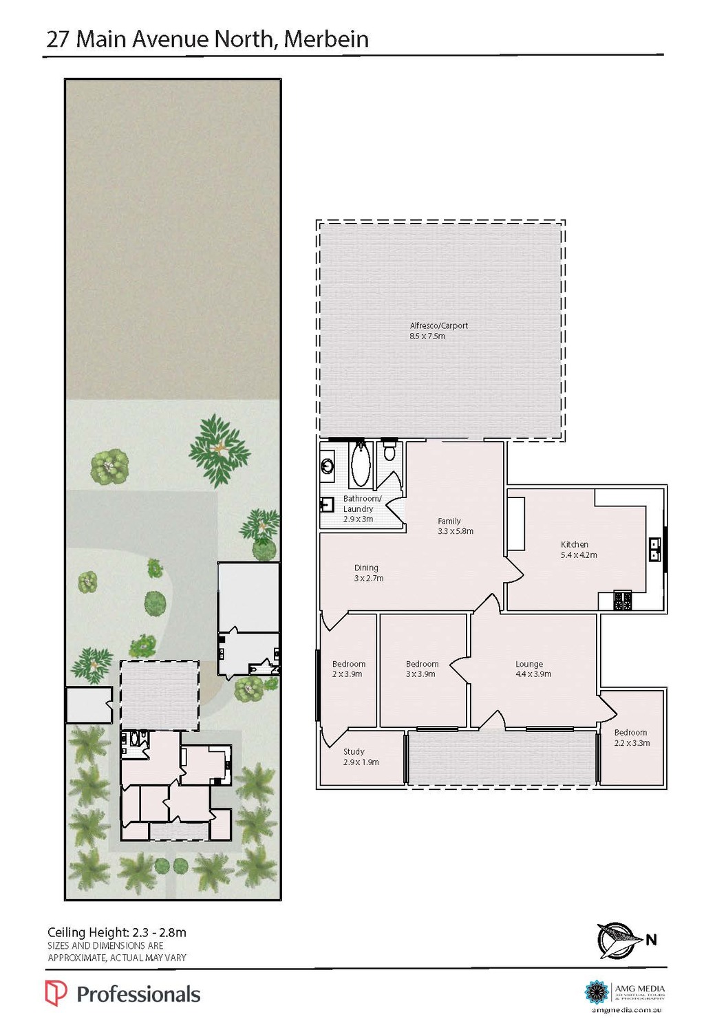 3-bedroom house at 27 Main Avenue North Avenue, Merbein, Vic, 3505, Mildura, Victoria