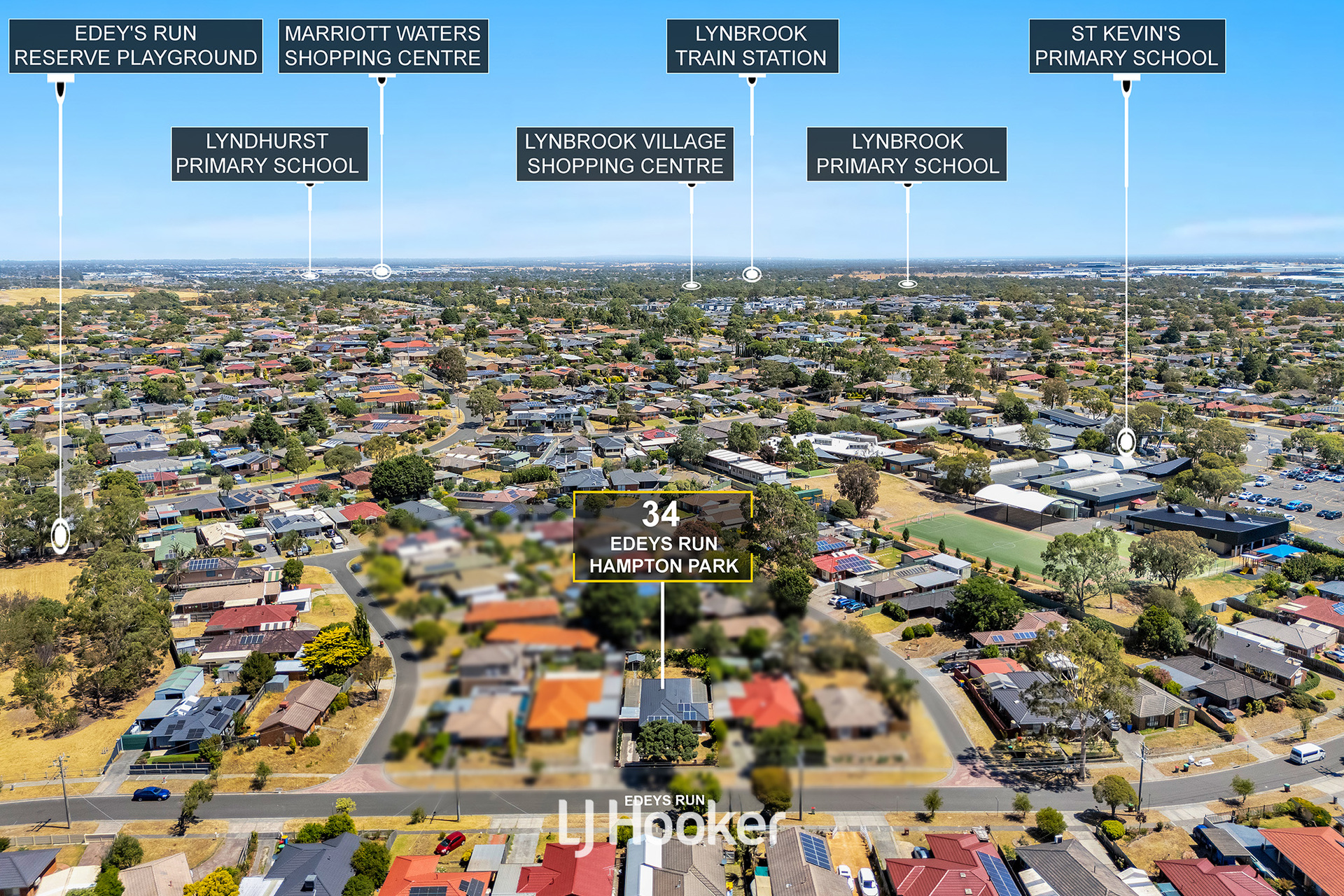 4-bedroom house at 34 Edeys Run, Hampton Park, Vic, 3976, Casey, Victoria