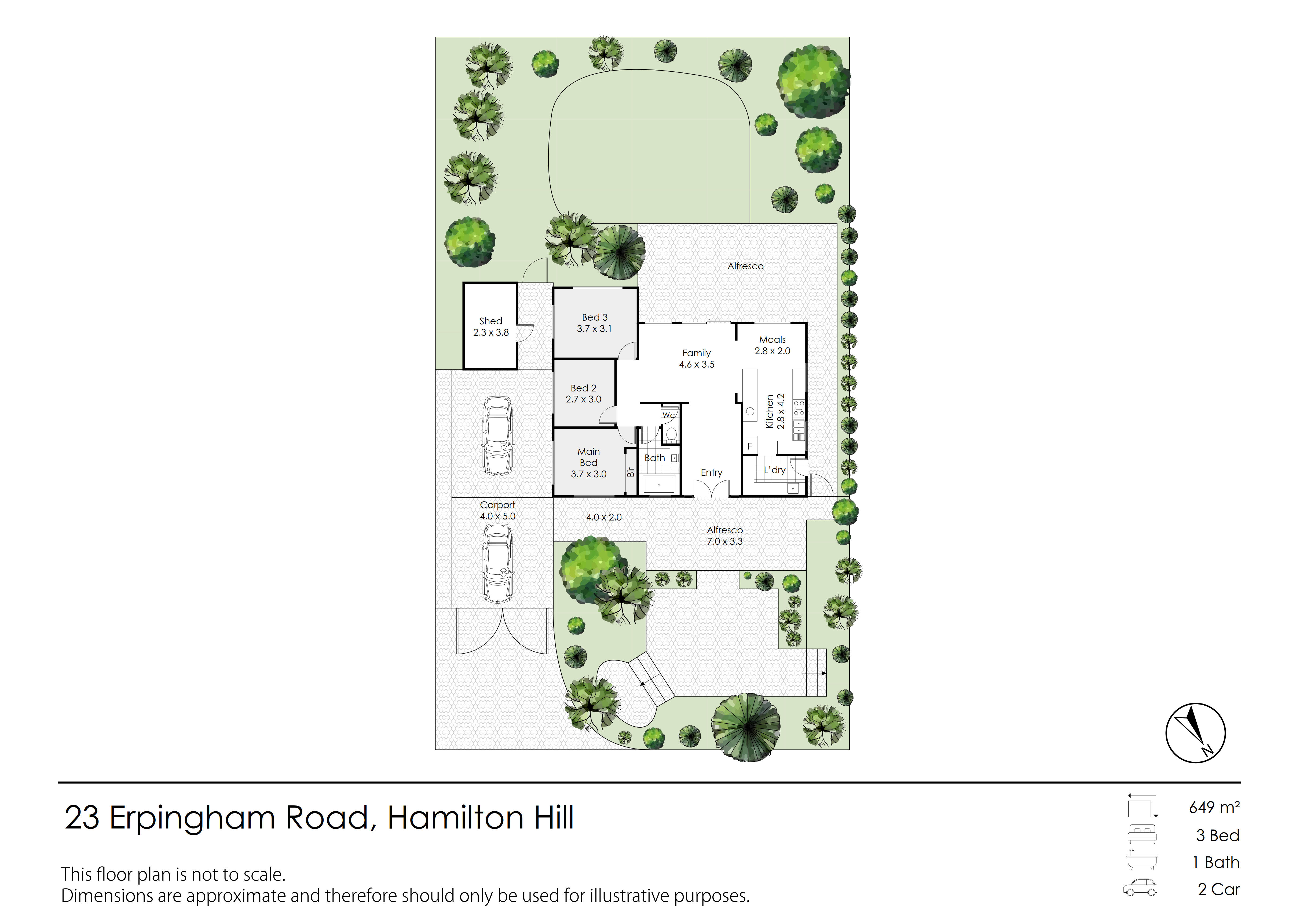 3-bedroom house at 23 Erpingham Road, Hamilton Hill, WA 6163, Cockburn, Western Australia