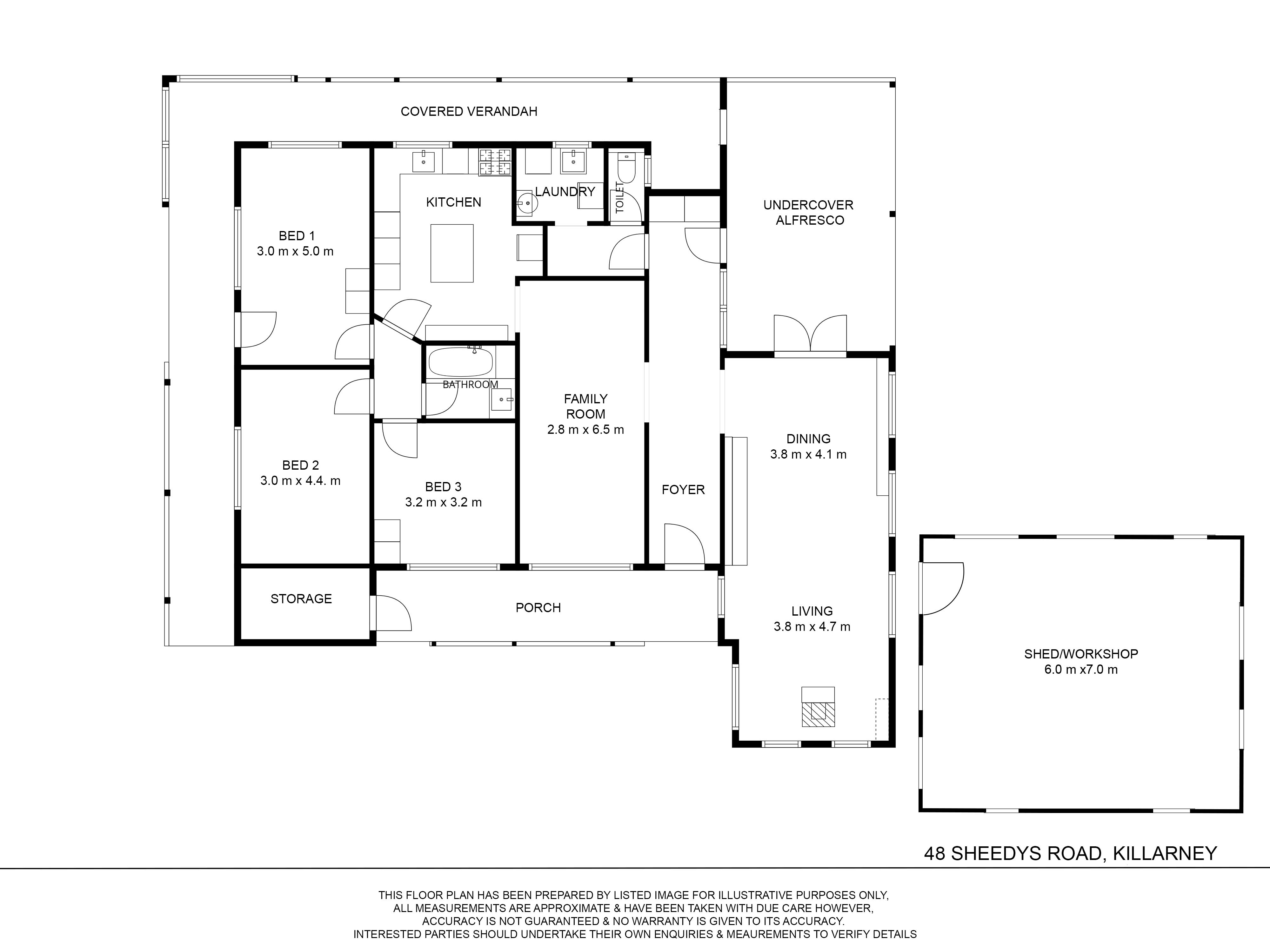 3-bedroom house at 48 SHEEDYS ROAD, Killarney VIC 3283, Moyne, Victoria